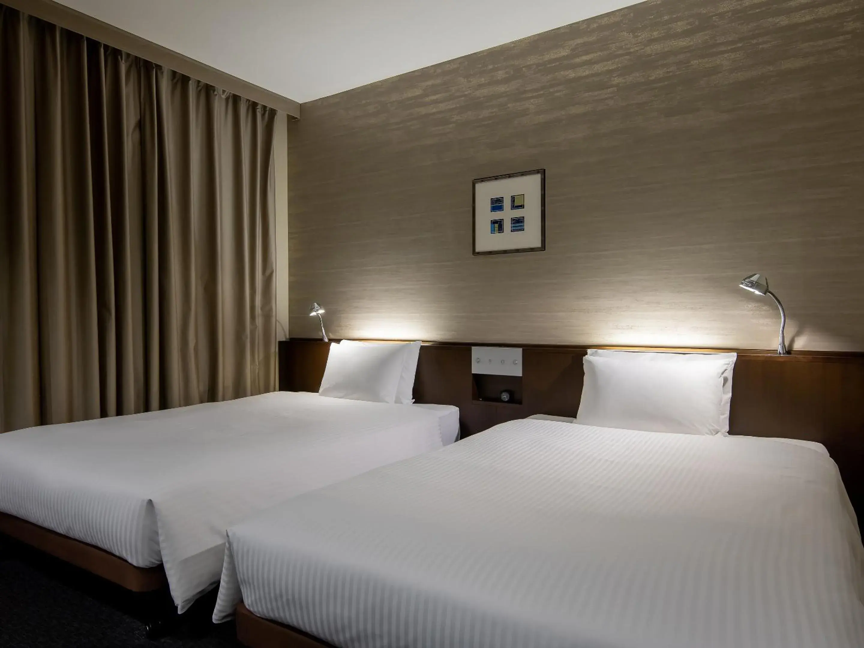 Photo of the whole room, Bed in Mitsui Garden Hotel Hiroshima Photo of the whole room, Bed in Mitsui Garden Hotel Hiroshima