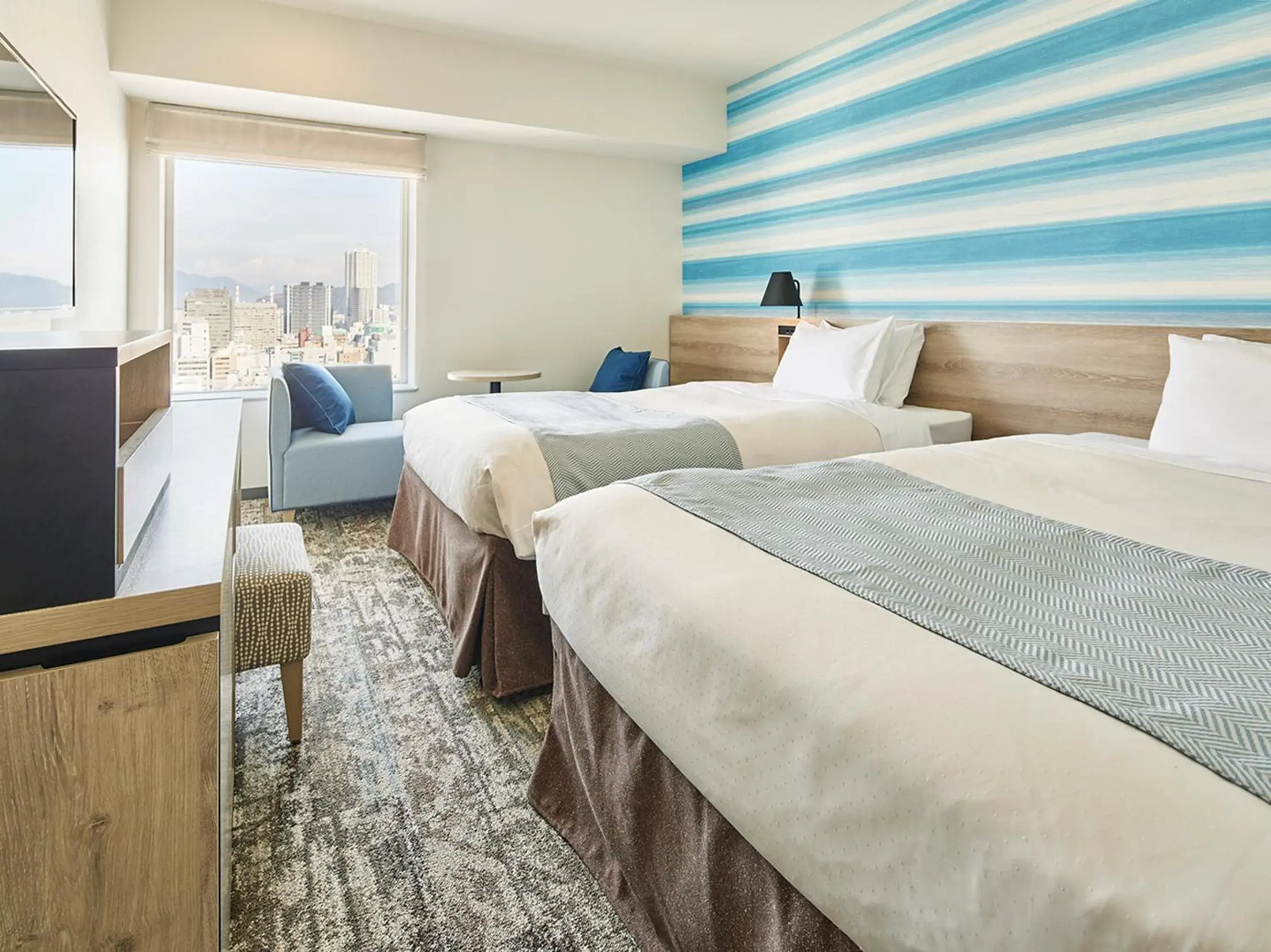 Photo of the whole room, Bed in Mitsui Garden Hotel Hiroshima Photo of the whole room, Bed in Mitsui Garden Hotel Hiroshima