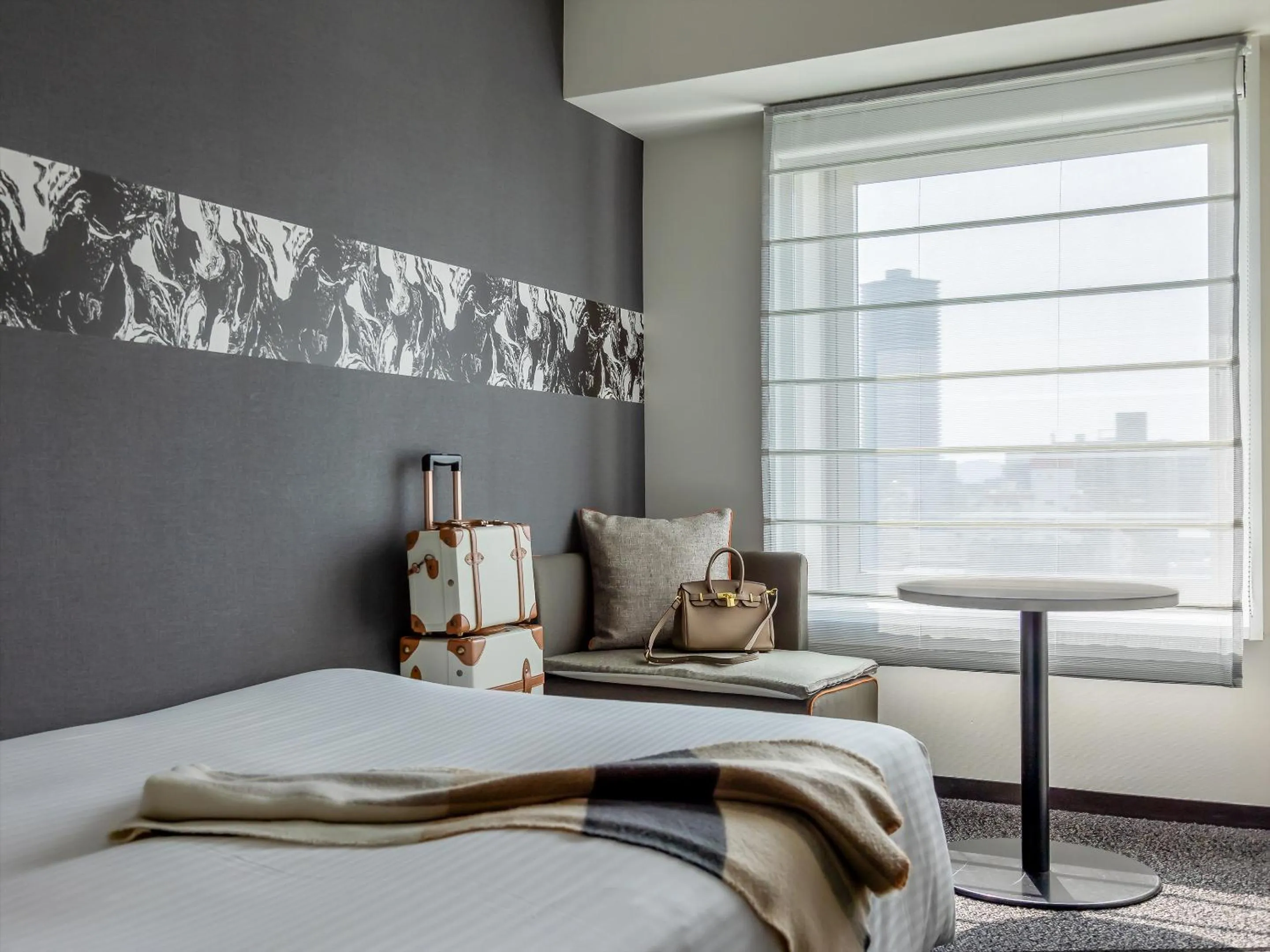 Photo of the whole room, Bed in Mitsui Garden Hotel Hiroshima