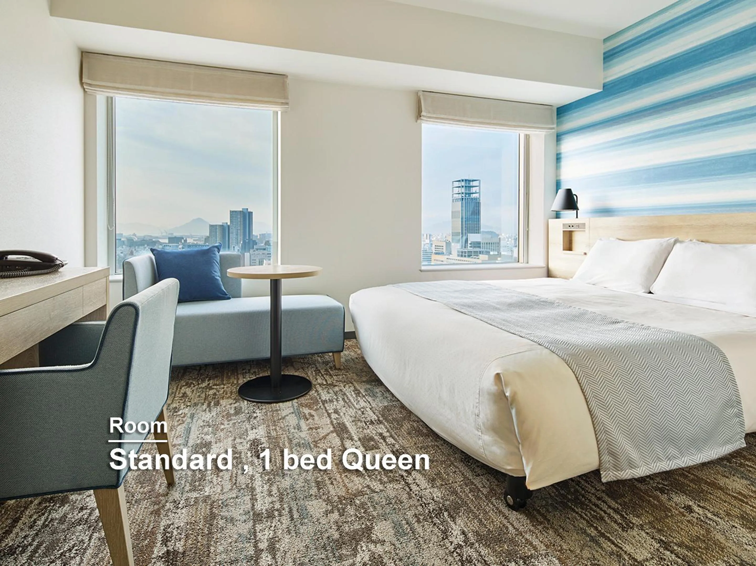 Photo of the whole room, Bed in Mitsui Garden Hotel Hiroshima