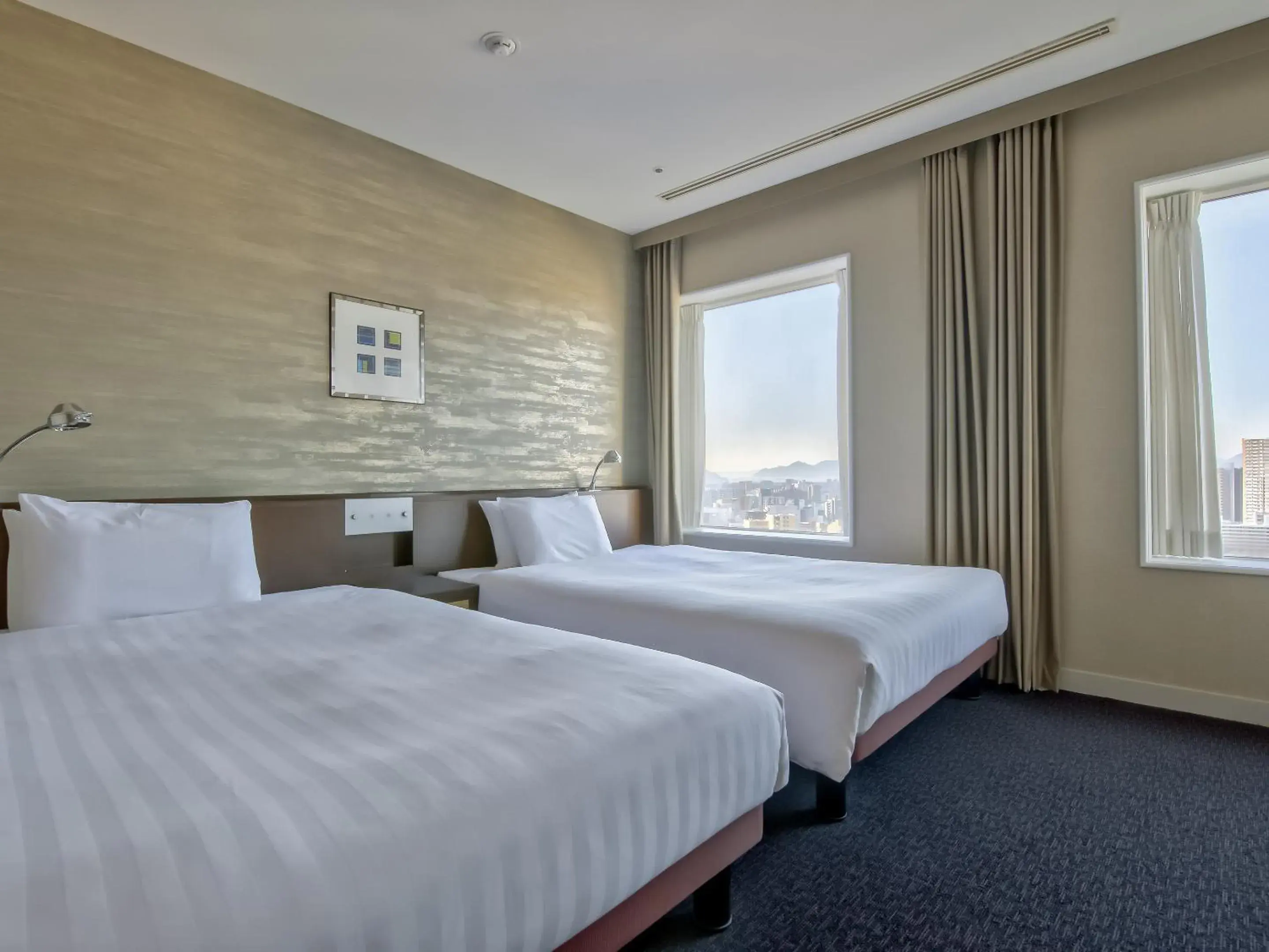 Photo of the whole room, Bed in Mitsui Garden Hotel Hiroshima Photo of the whole room, Bed in Mitsui Garden Hotel Hiroshima