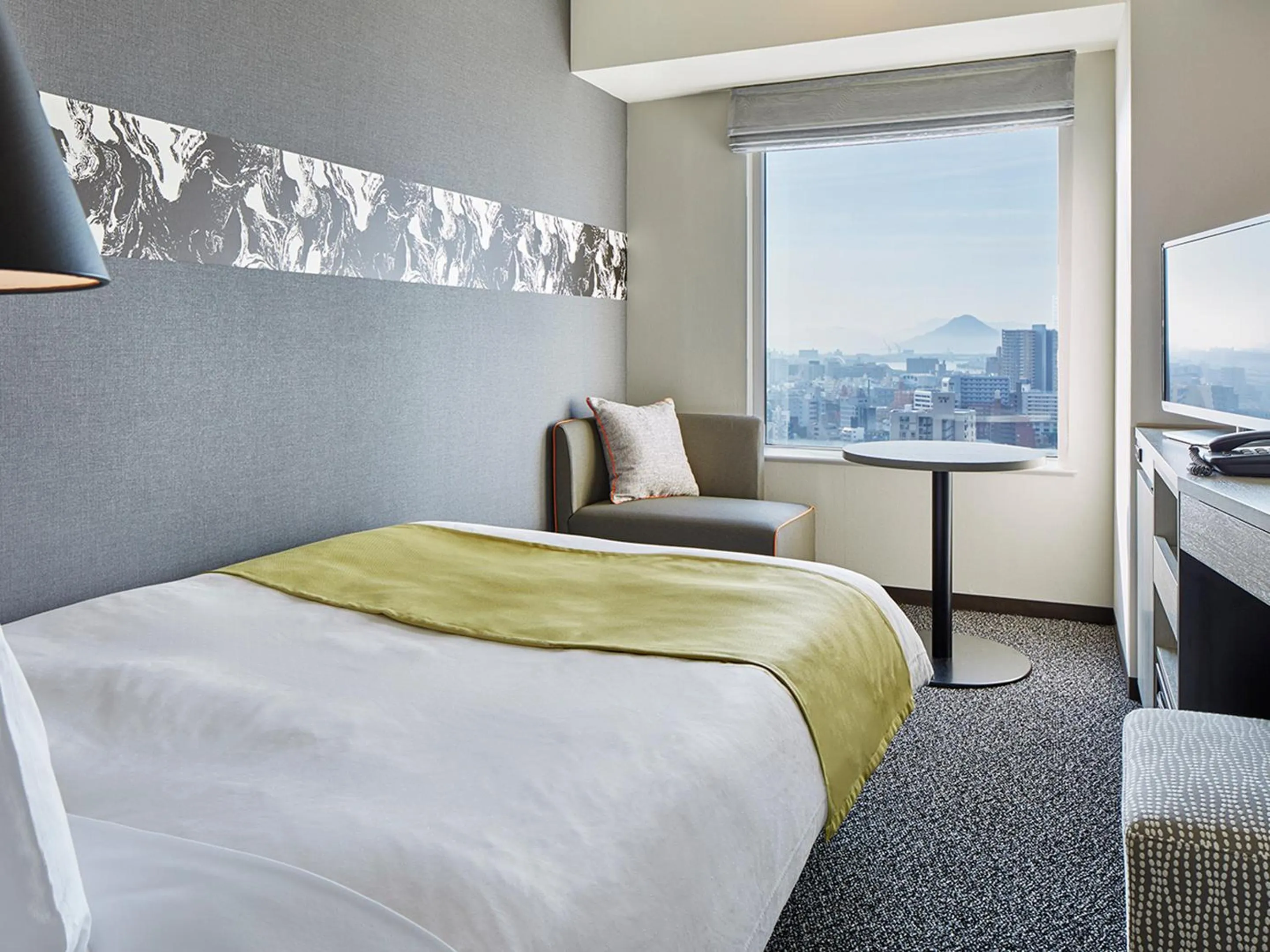 Photo of the whole room, Bed in Mitsui Garden Hotel Hiroshima