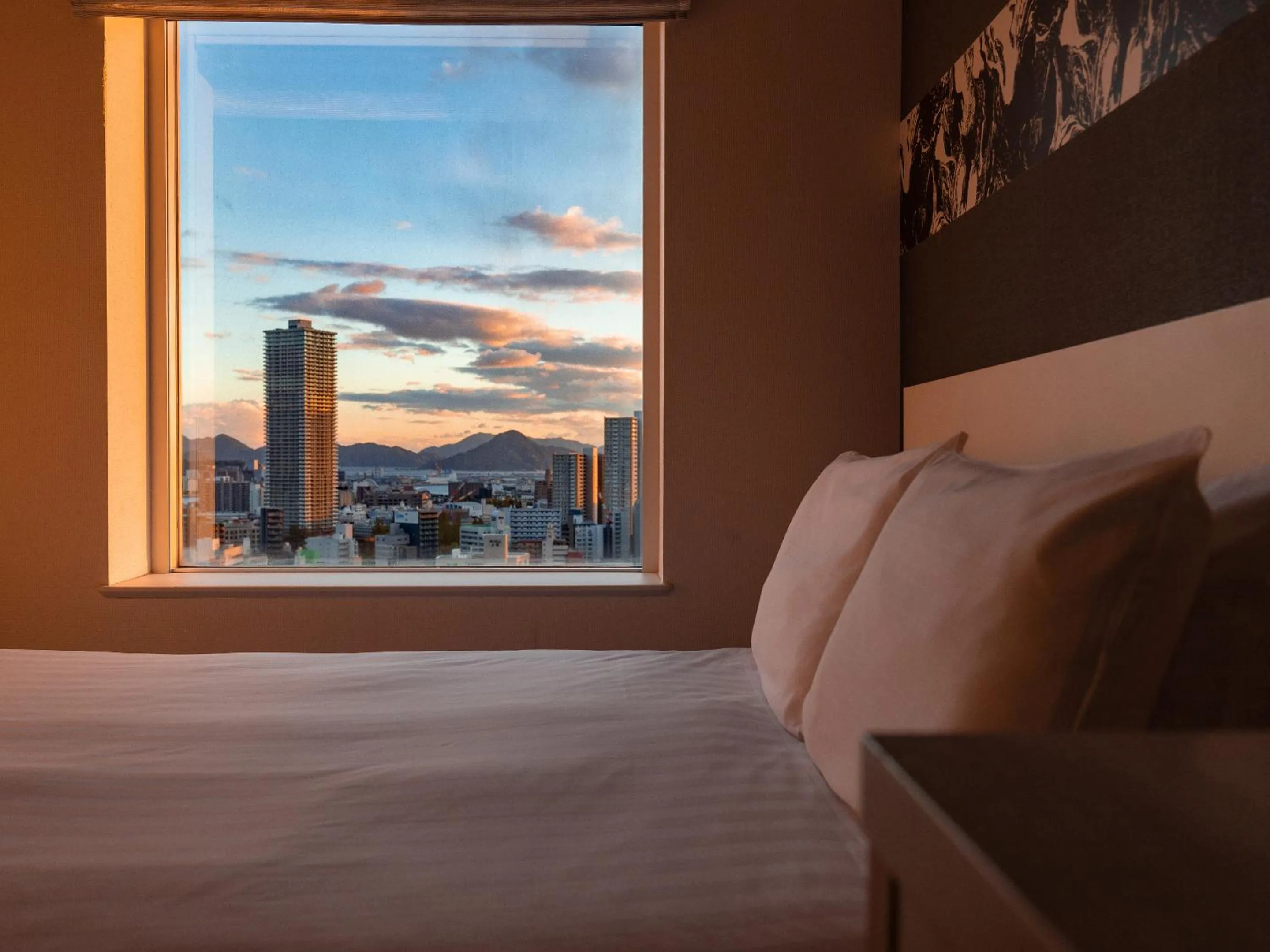 Day, Bed in Mitsui Garden Hotel Hiroshima