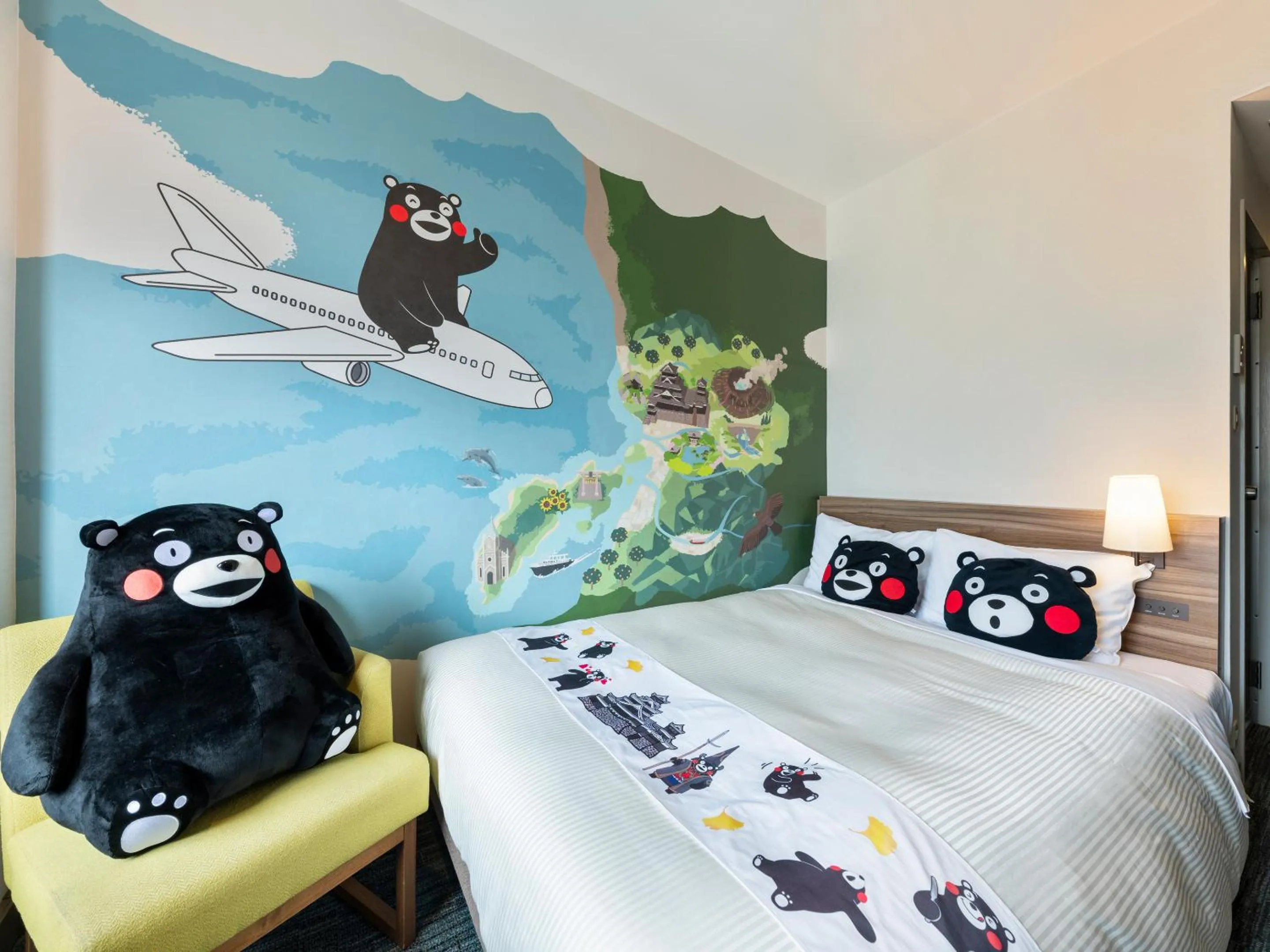 Photo of the whole room, Bed in Mitsui Garden Hotel Kumamoto