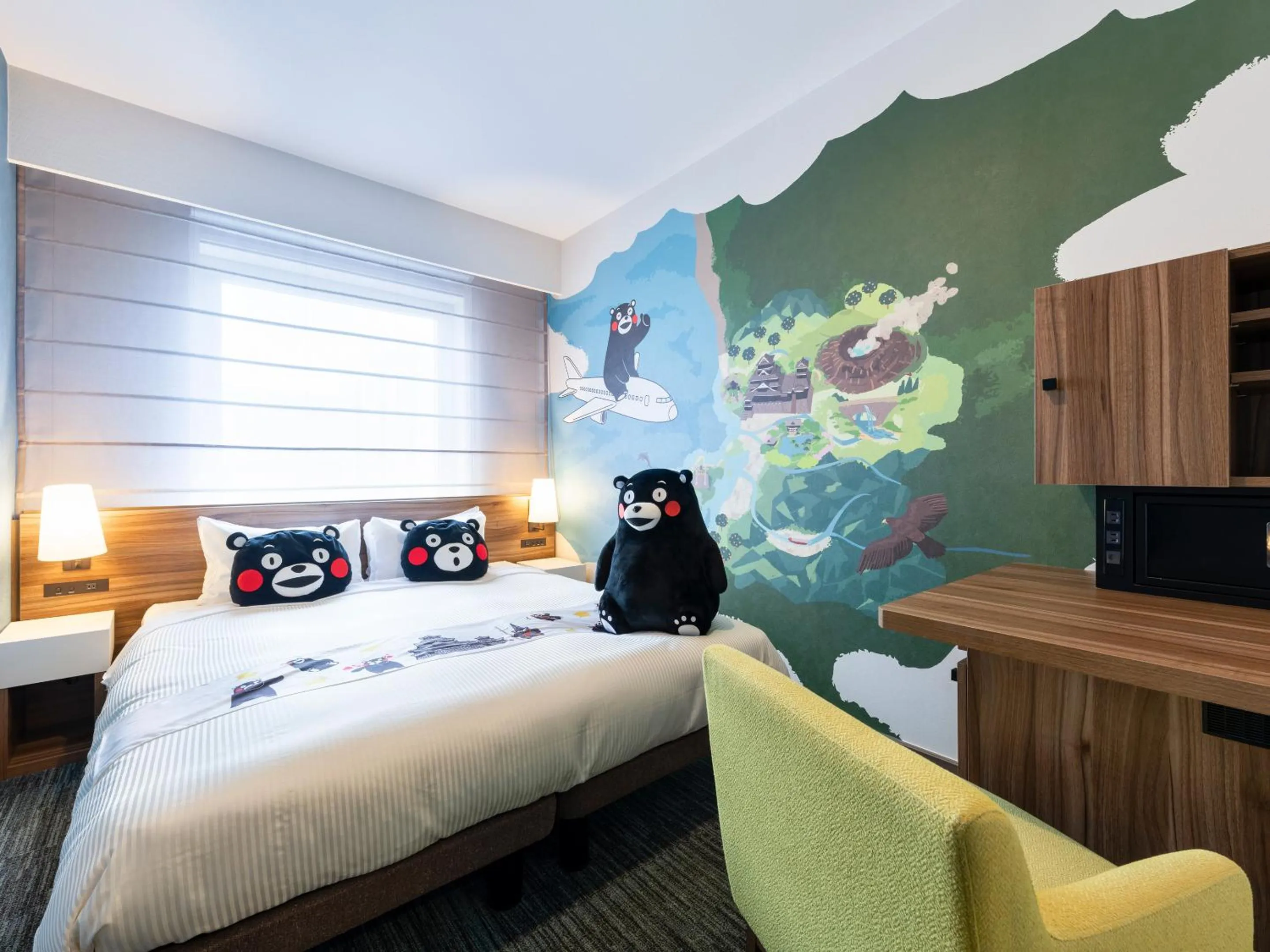 Photo of the whole room, Bed in Mitsui Garden Hotel Kumamoto