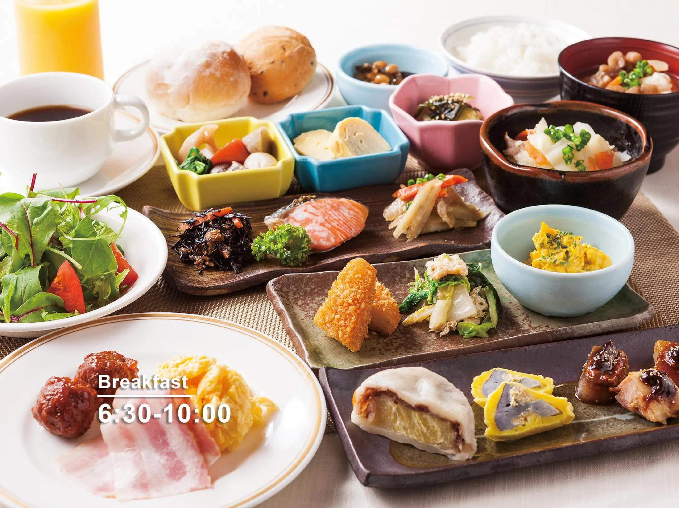 Breakfast in Mitsui Garden Hotel Kumamoto
