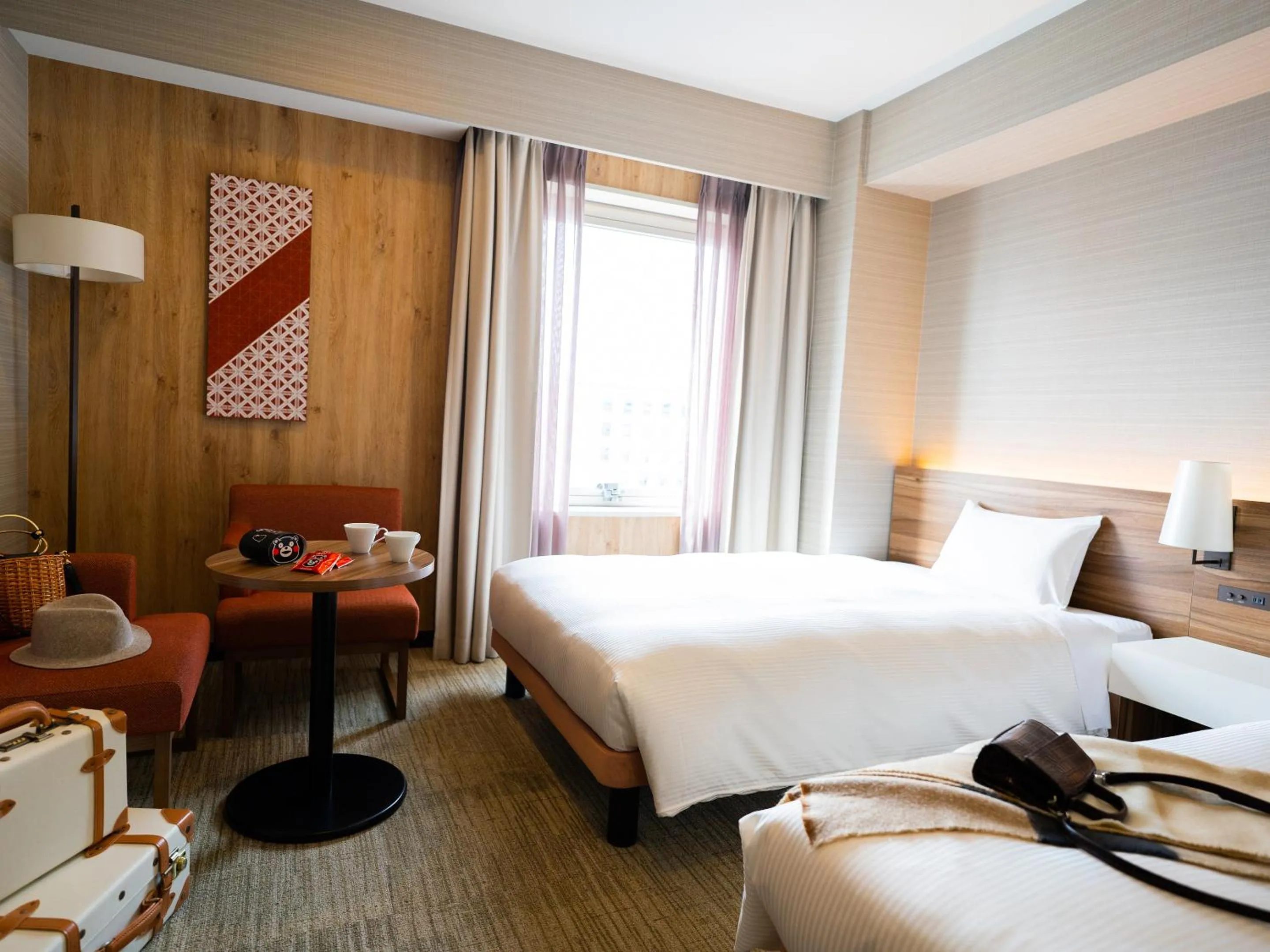 Photo of the whole room, Bed in Mitsui Garden Hotel Kumamoto