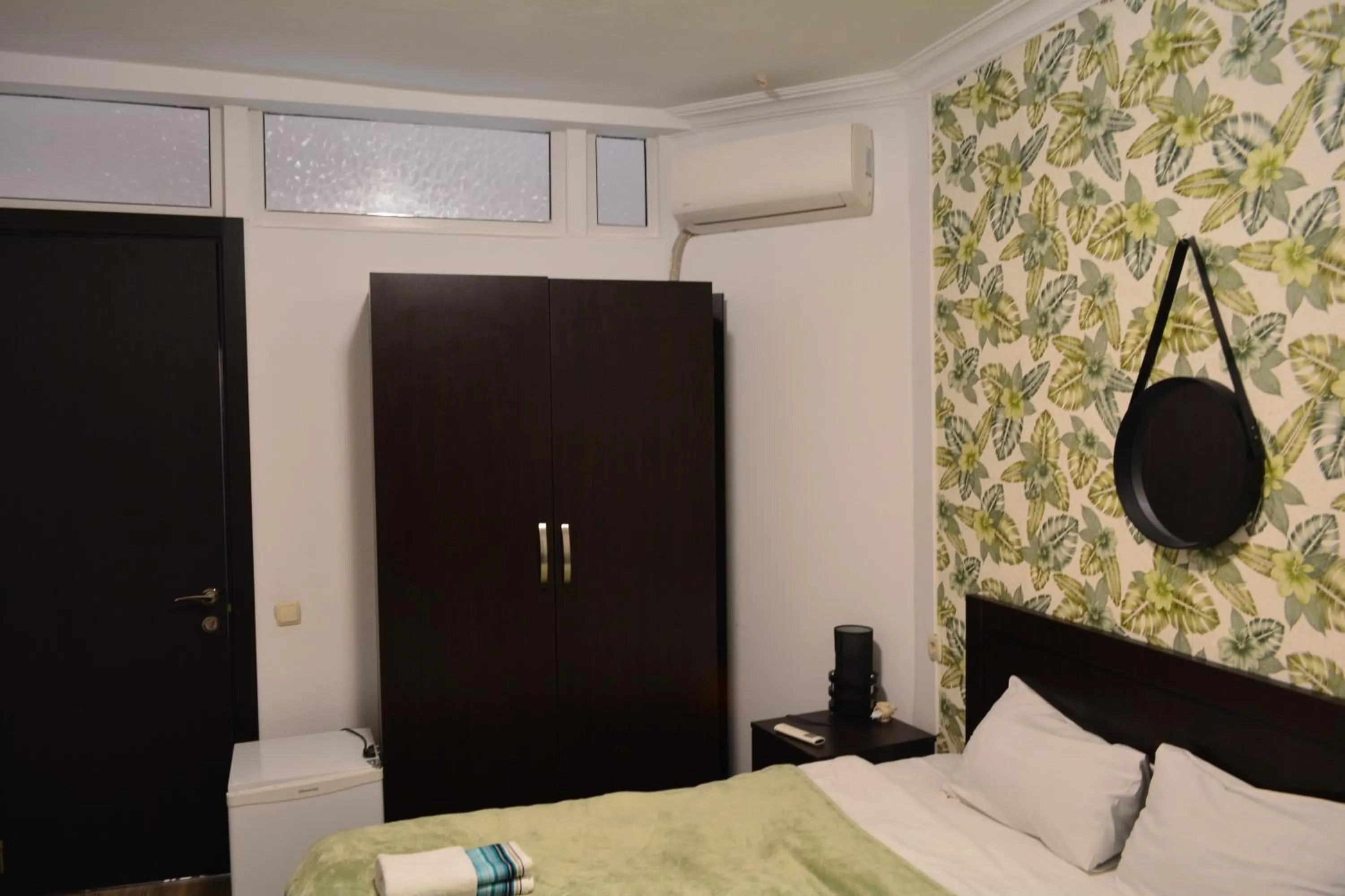 Bed in Nino's Hotel On Tsamebuli