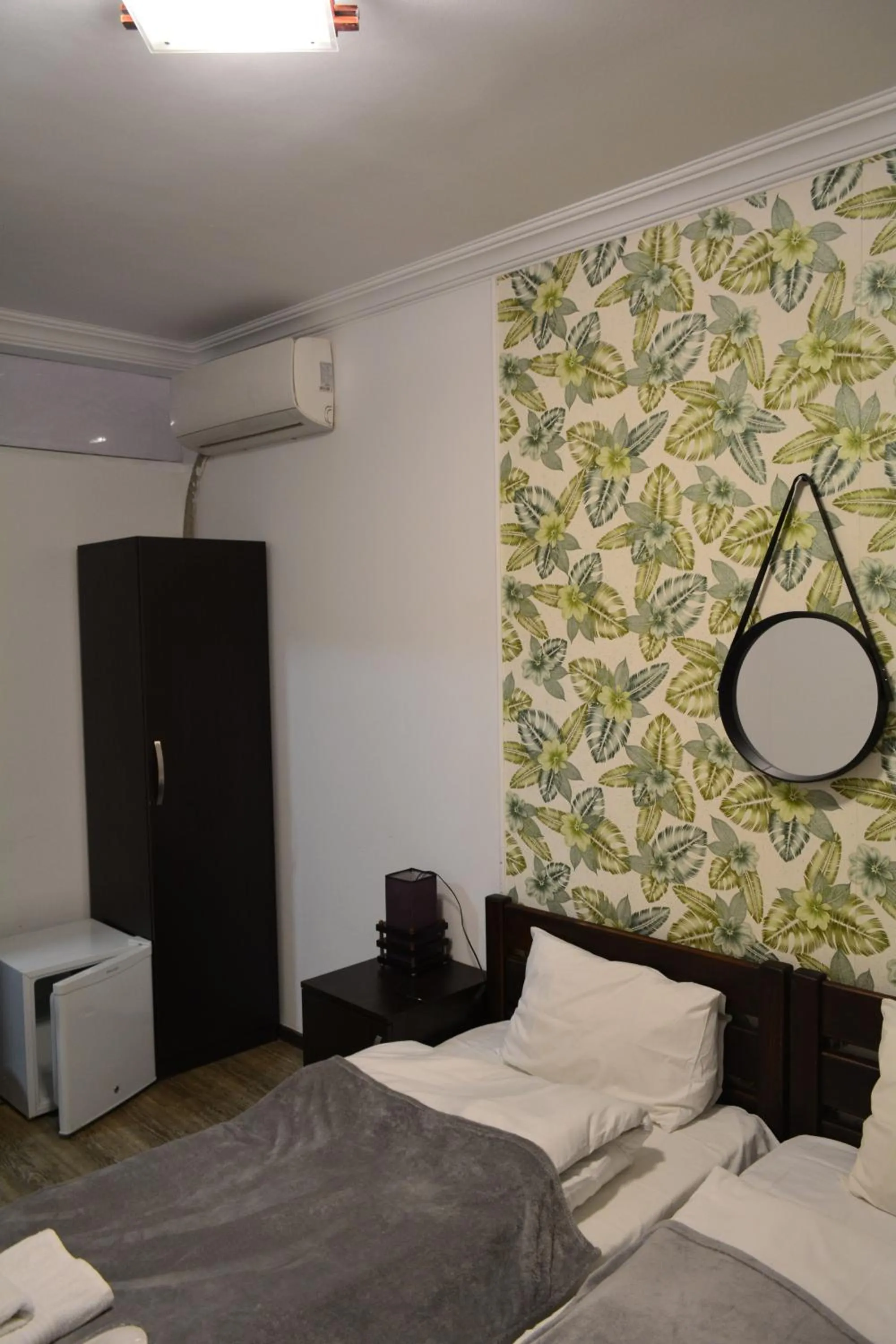Bed in Nino's Hotel On Tsamebuli
