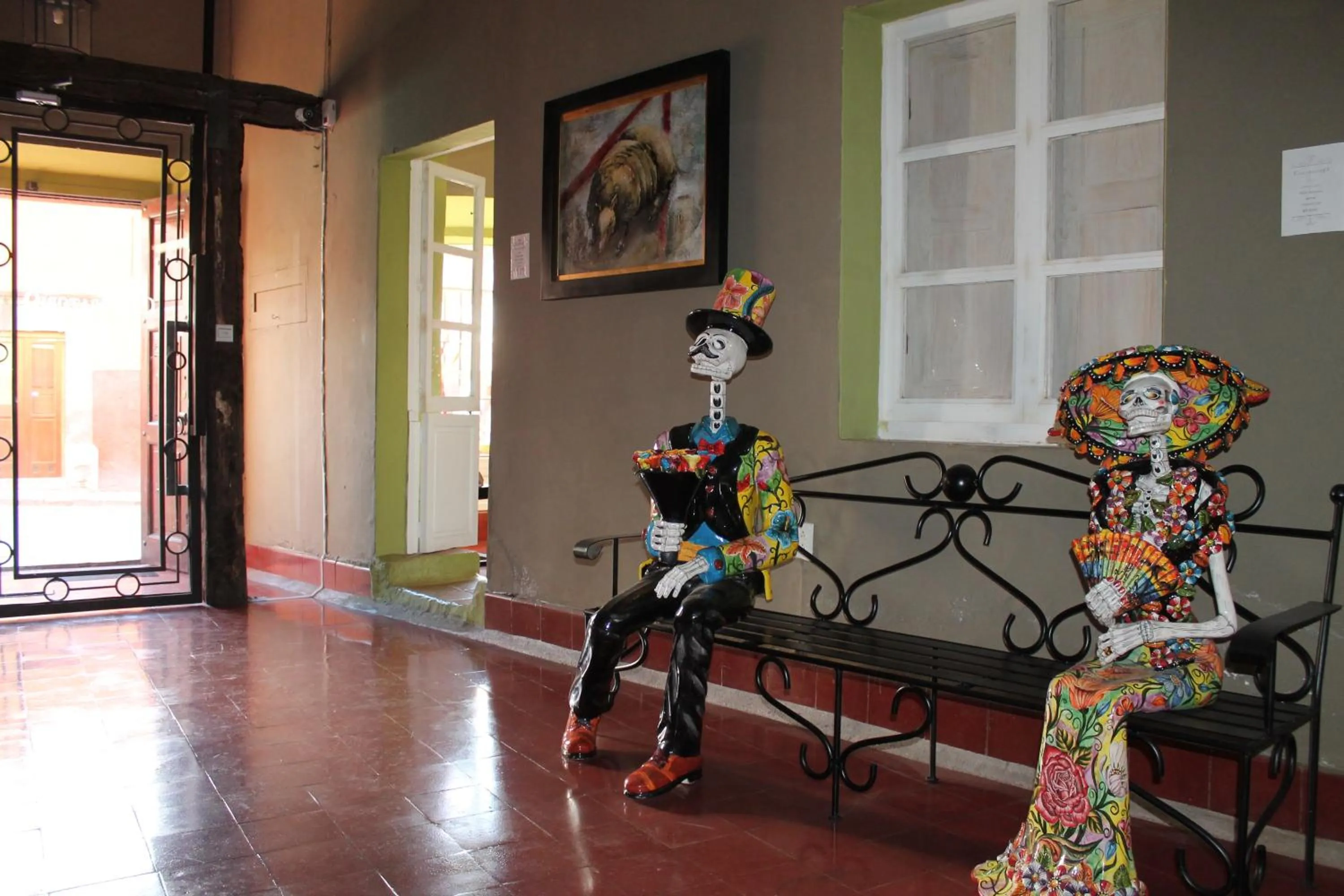 Decorative detail in Hotel Galería