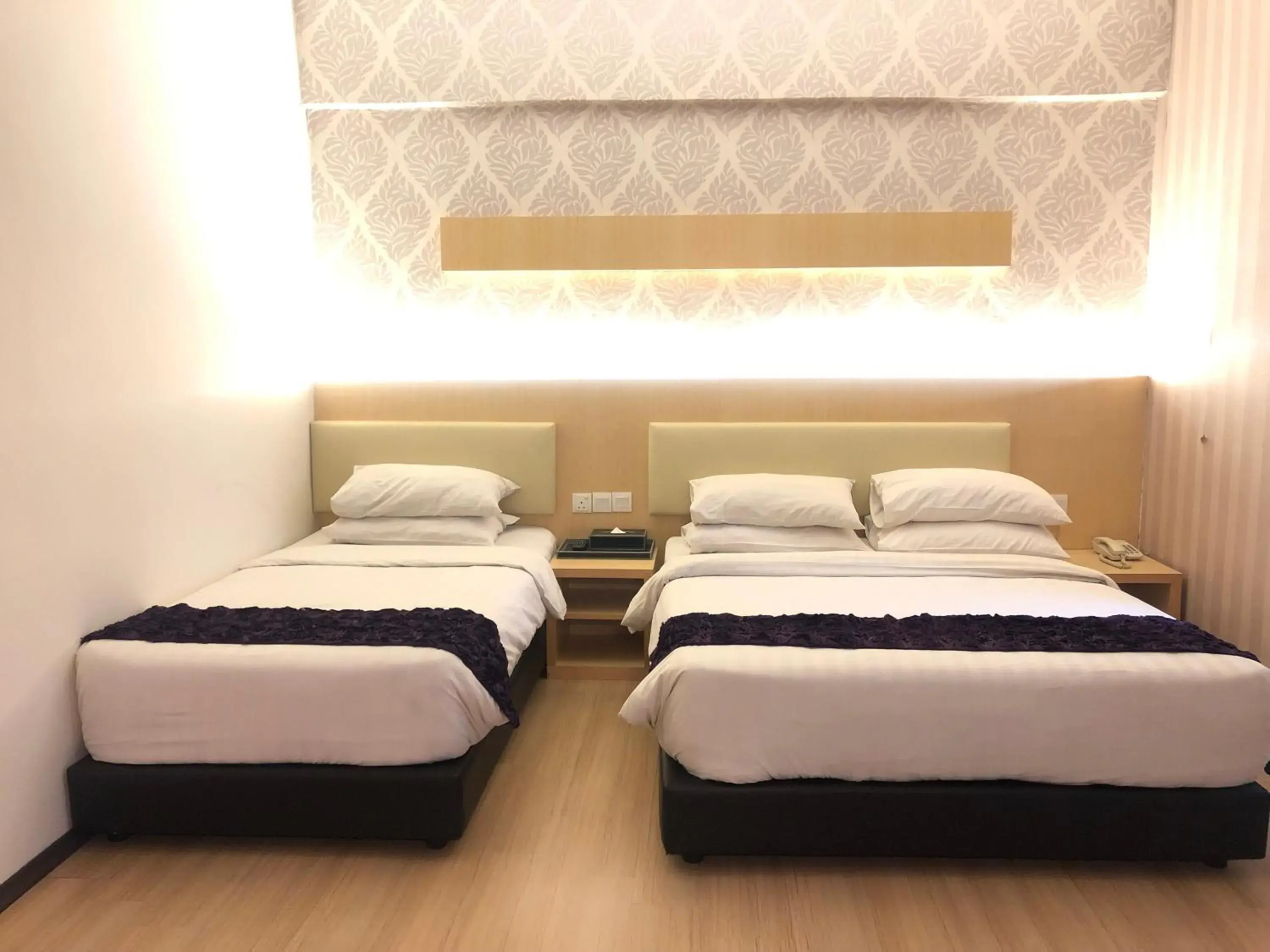 Bed in Pariss Hotel Bed in Pariss Hotel