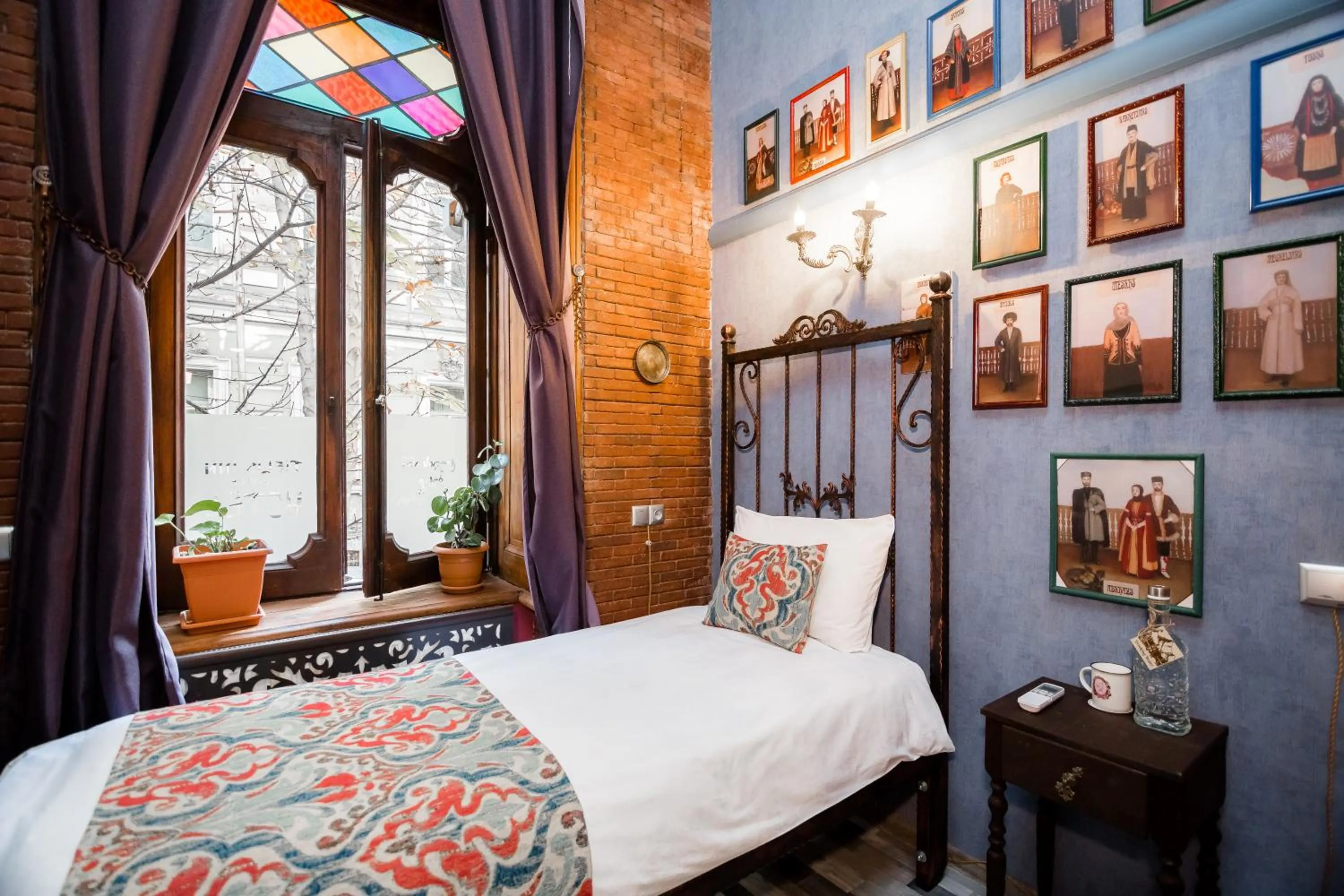 Bed in Tiflis Inn Boutique Hotel