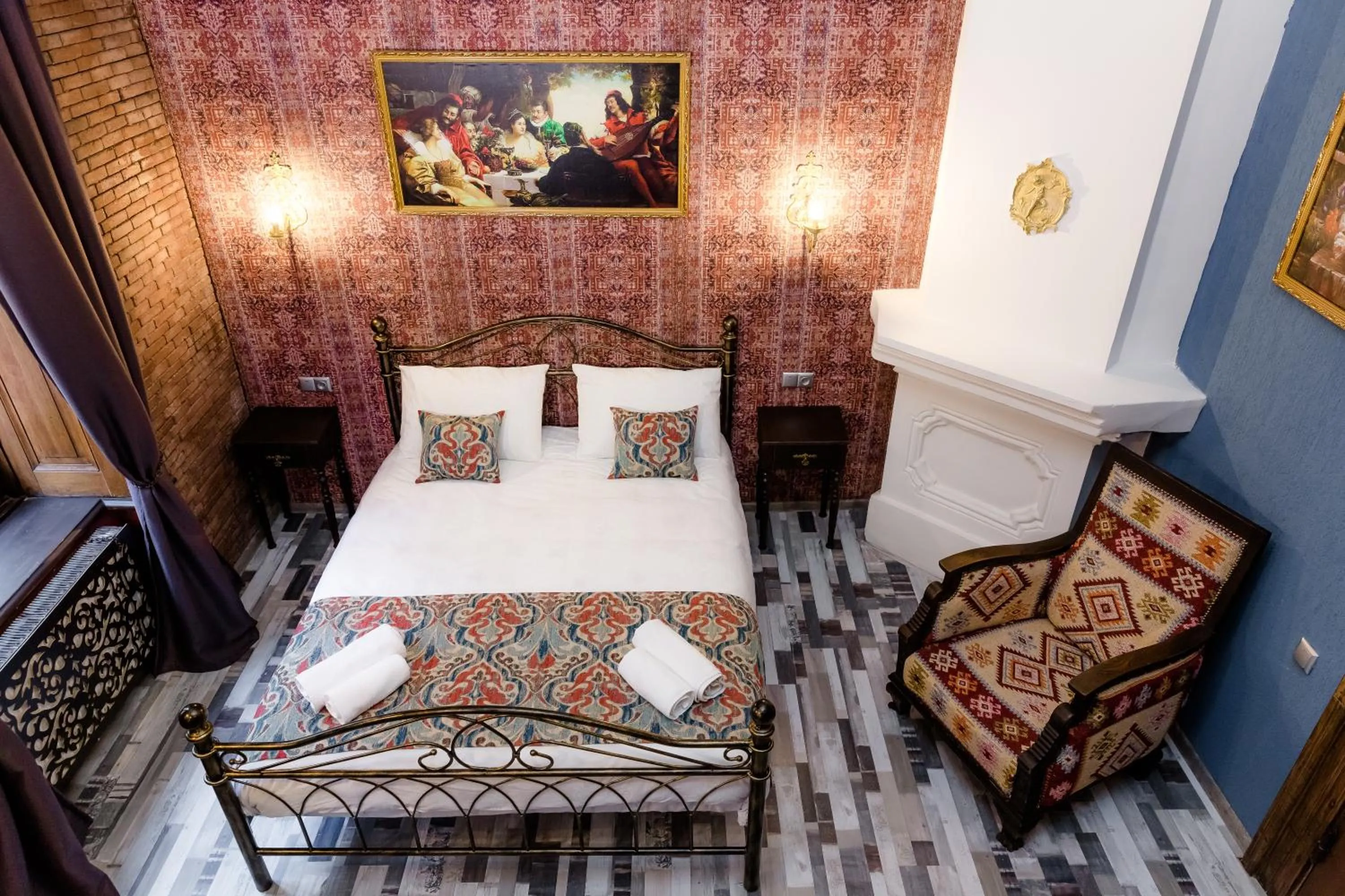 Photo of the whole room, Bed in Tiflis Inn Boutique Hotel