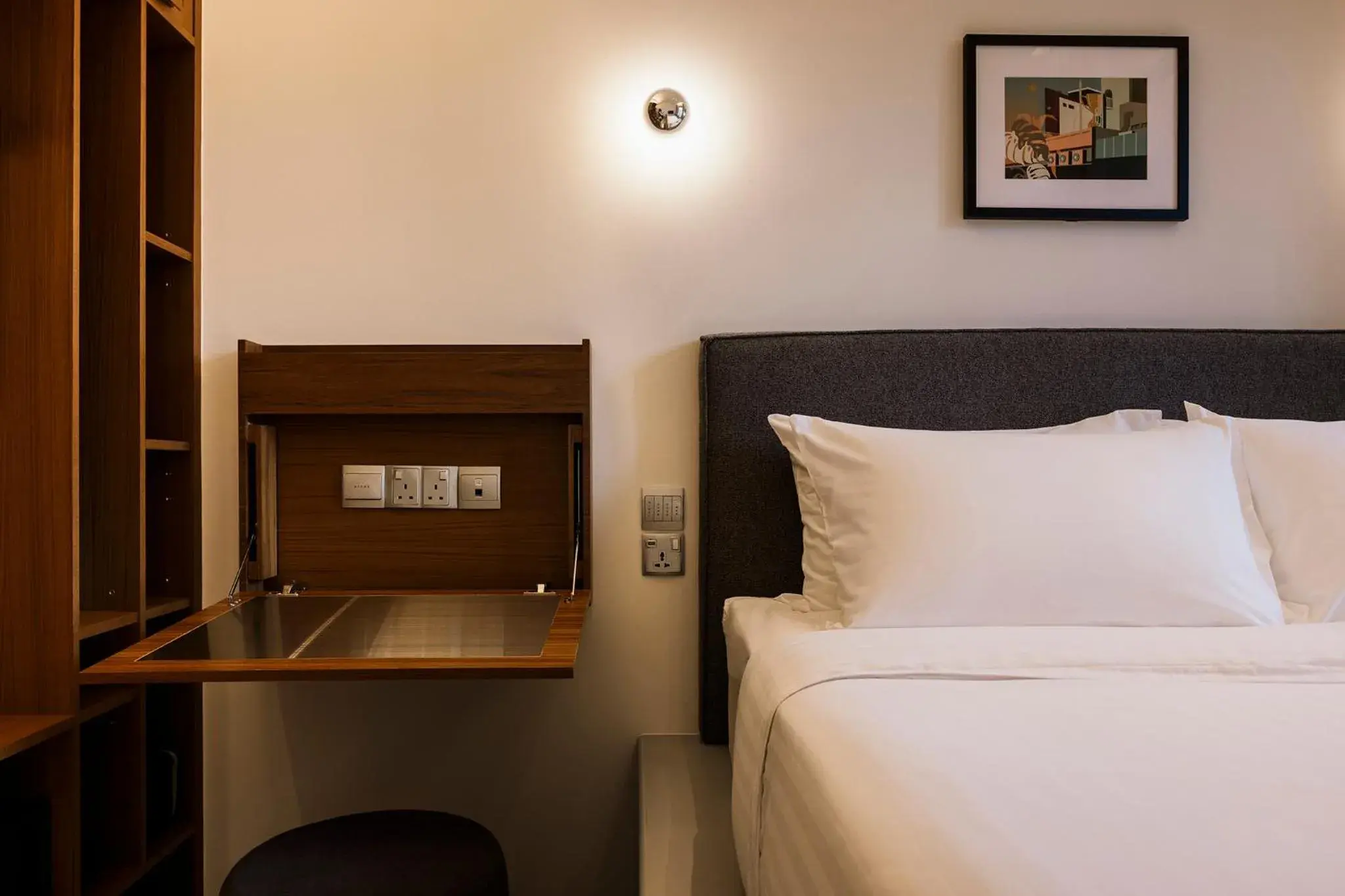 Bedroom, Bed in Wanderlust, The Unlimited Collection managed by The Ascott Limited Bedroom, Bed in Wanderlust, The Unlimited Collection managed by The Ascott Limited