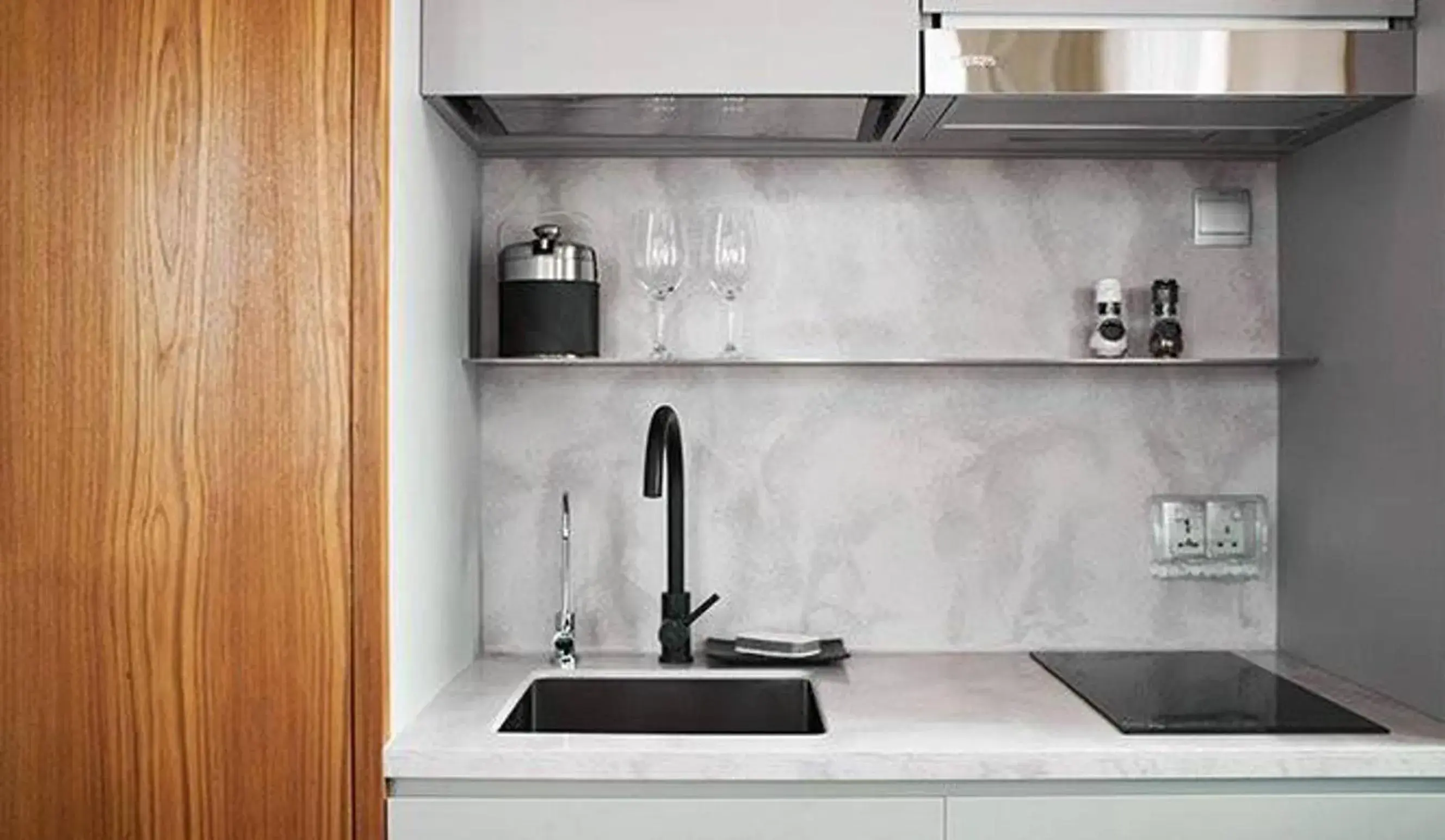 kitchen in Wanderlust, The Unlimited Collection managed by The Ascott Limited kitchen in Wanderlust, The Unlimited Collection managed by The Ascott Limited