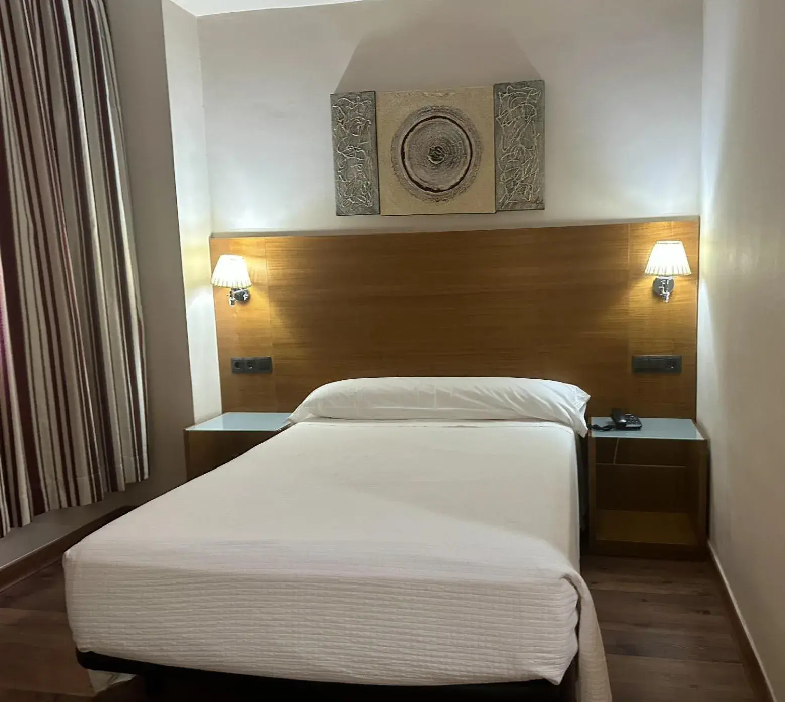 Bed in Hotel Nova Roma Bed in Hotel Nova Roma