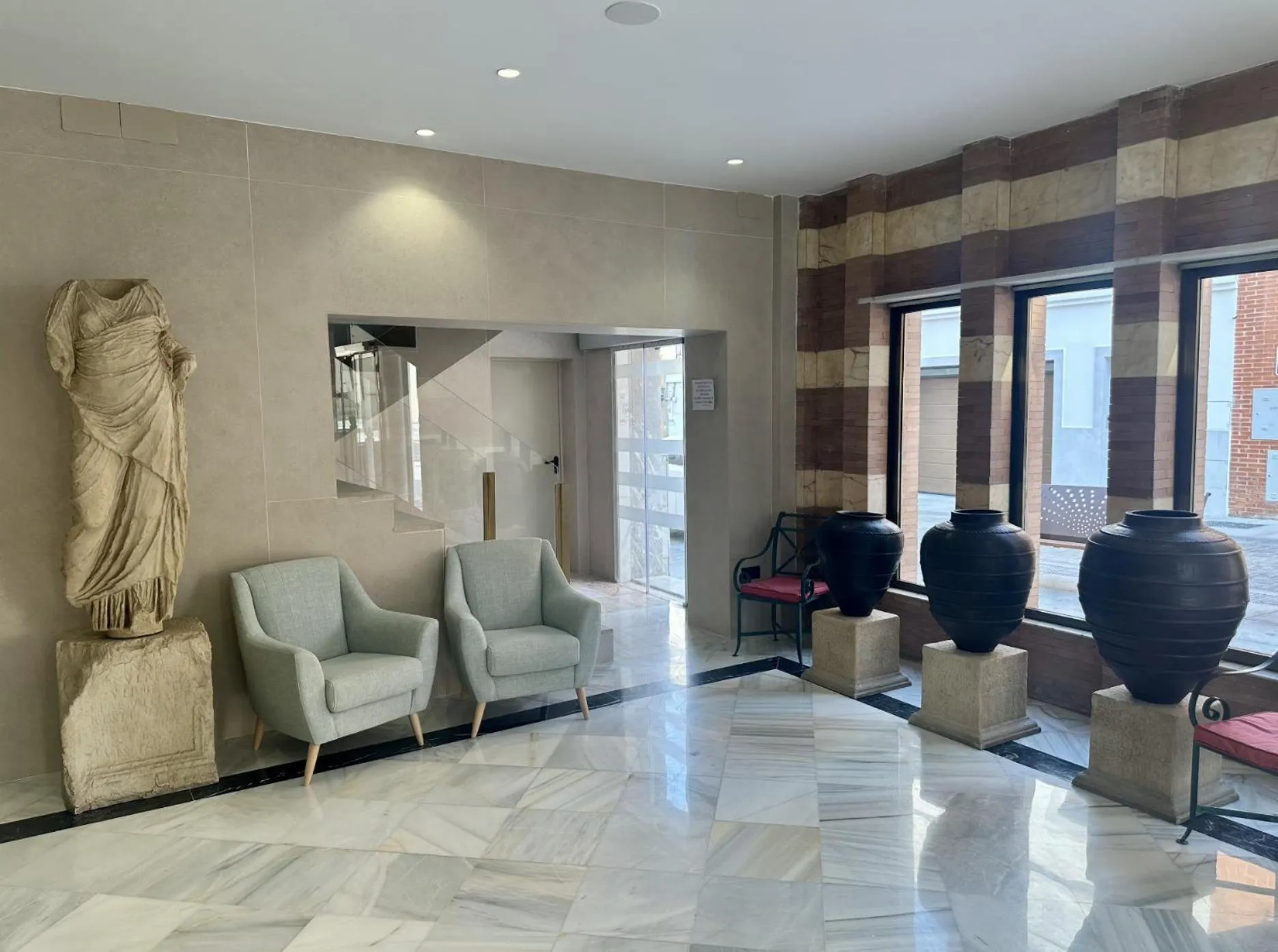 Lobby or reception in Hotel Nova Roma