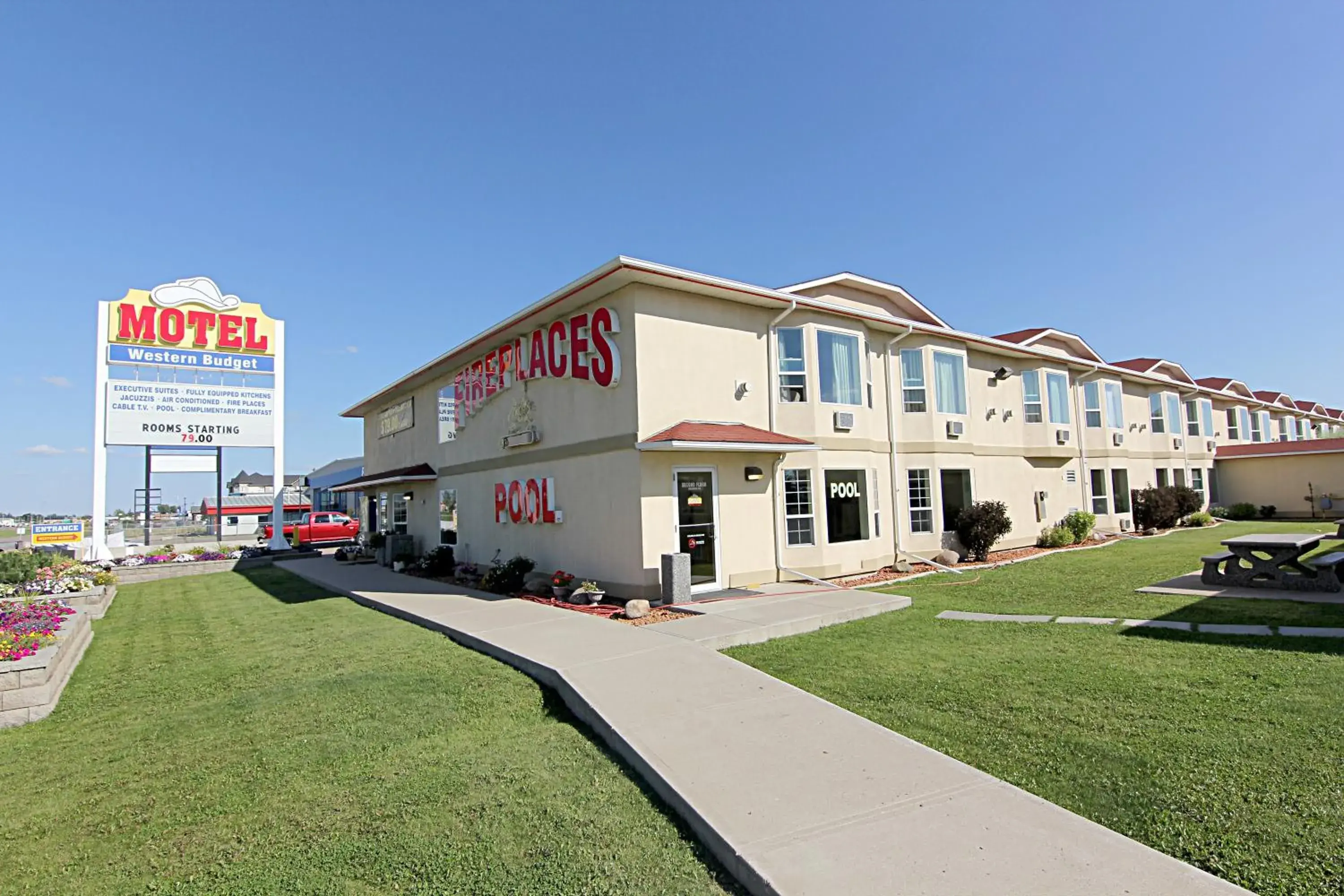Queen Room - single occupancy in Western Budget Motel Bonnyville Queen Room - single occupancy in Western Budget Motel Bonnyville