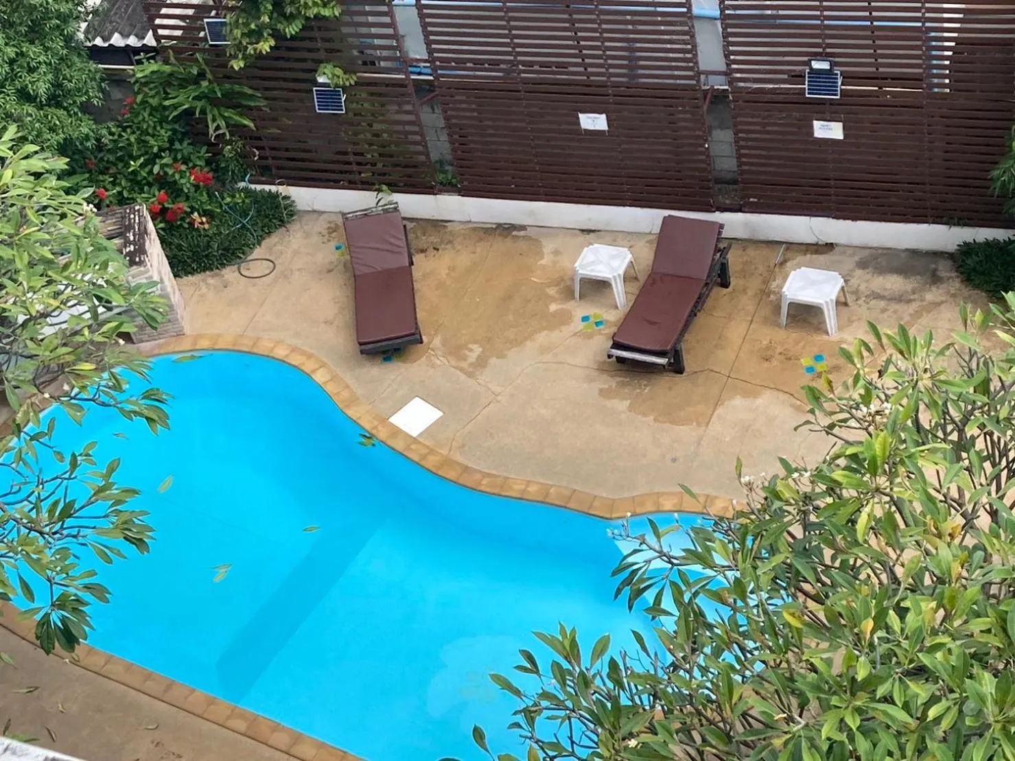 Swimming pool in Wiriya House