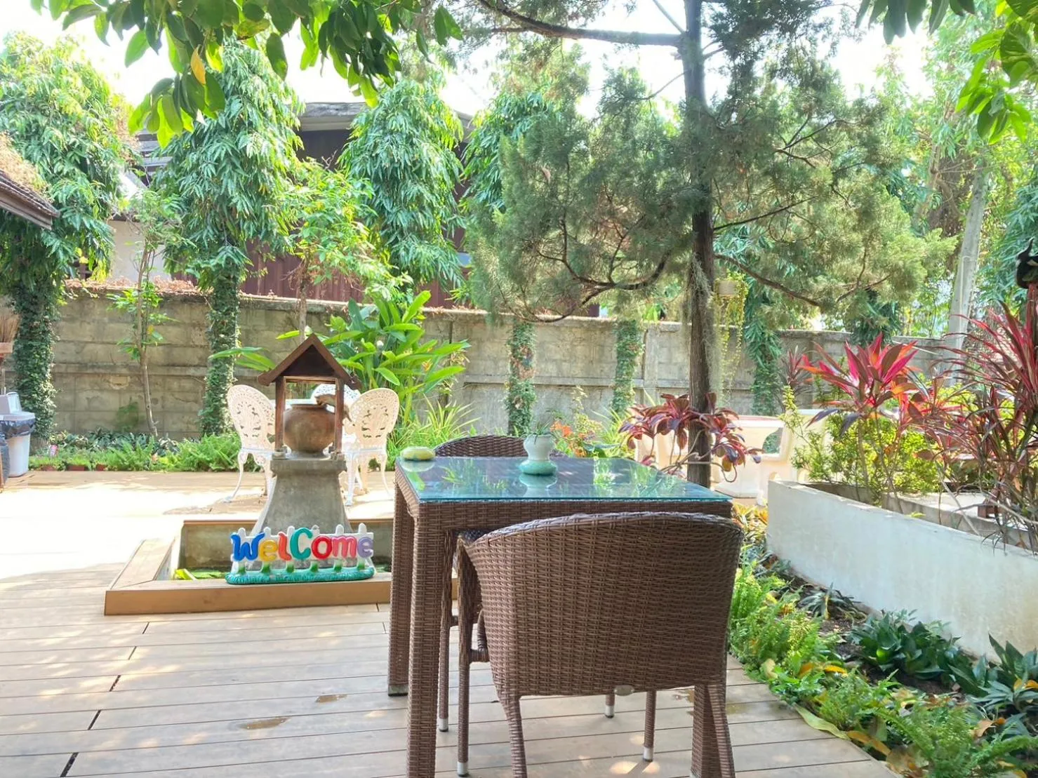 Garden in Wiriya House