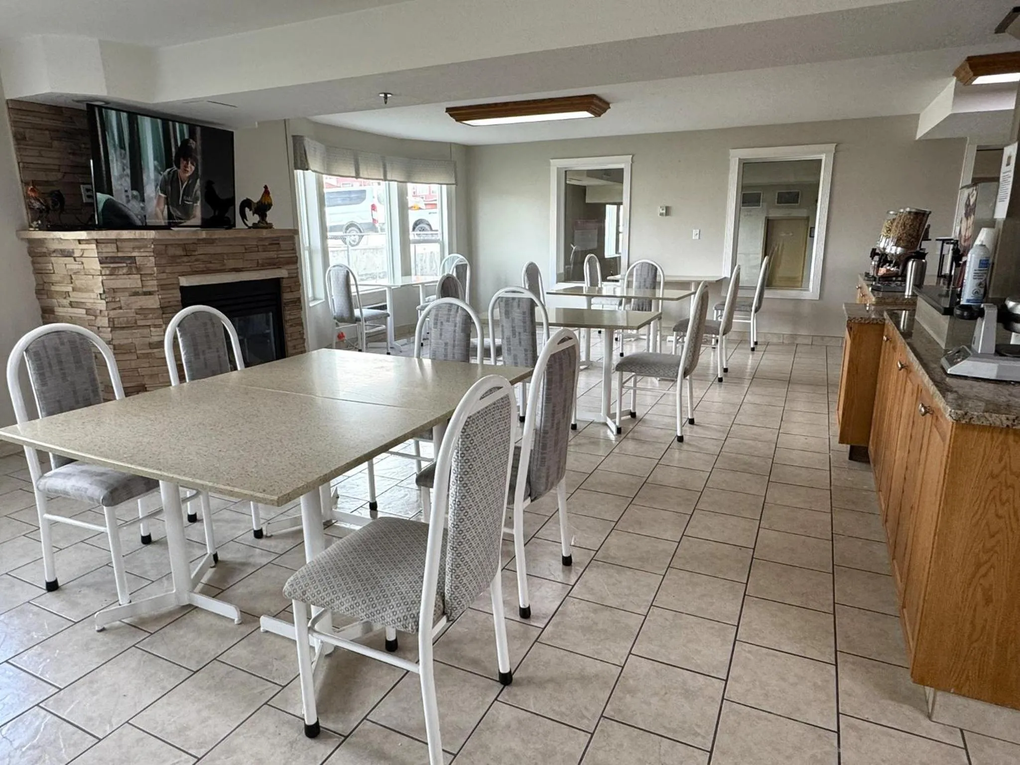 Breakfast in Western Budget Motel #3 Whitecourt