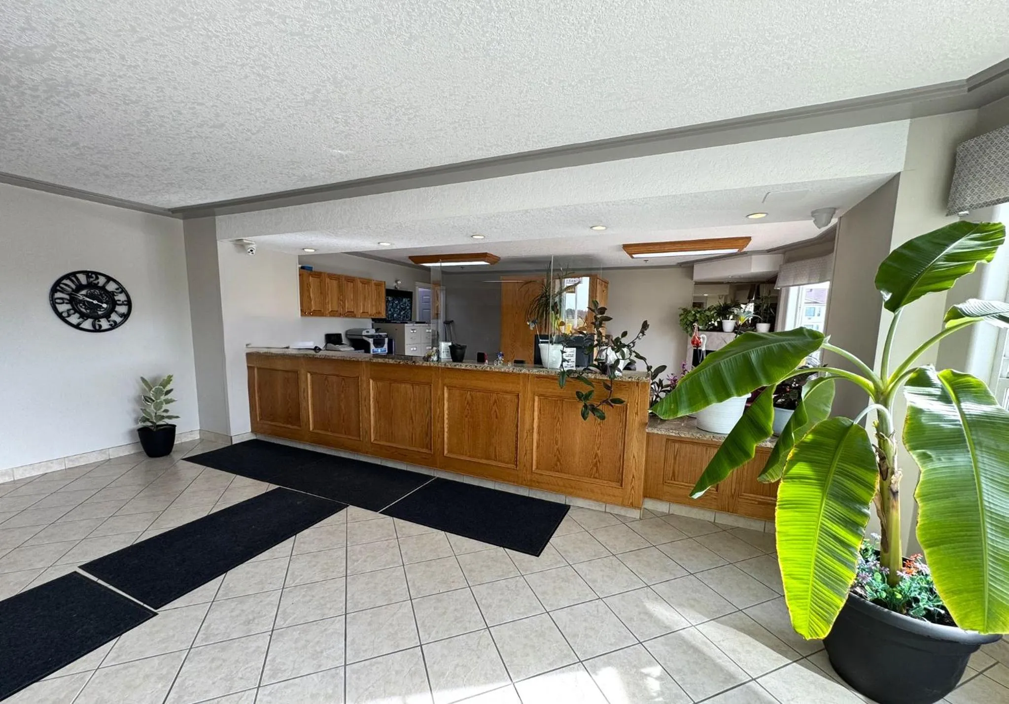 Lobby or reception in Western Budget Motel #3 Whitecourt