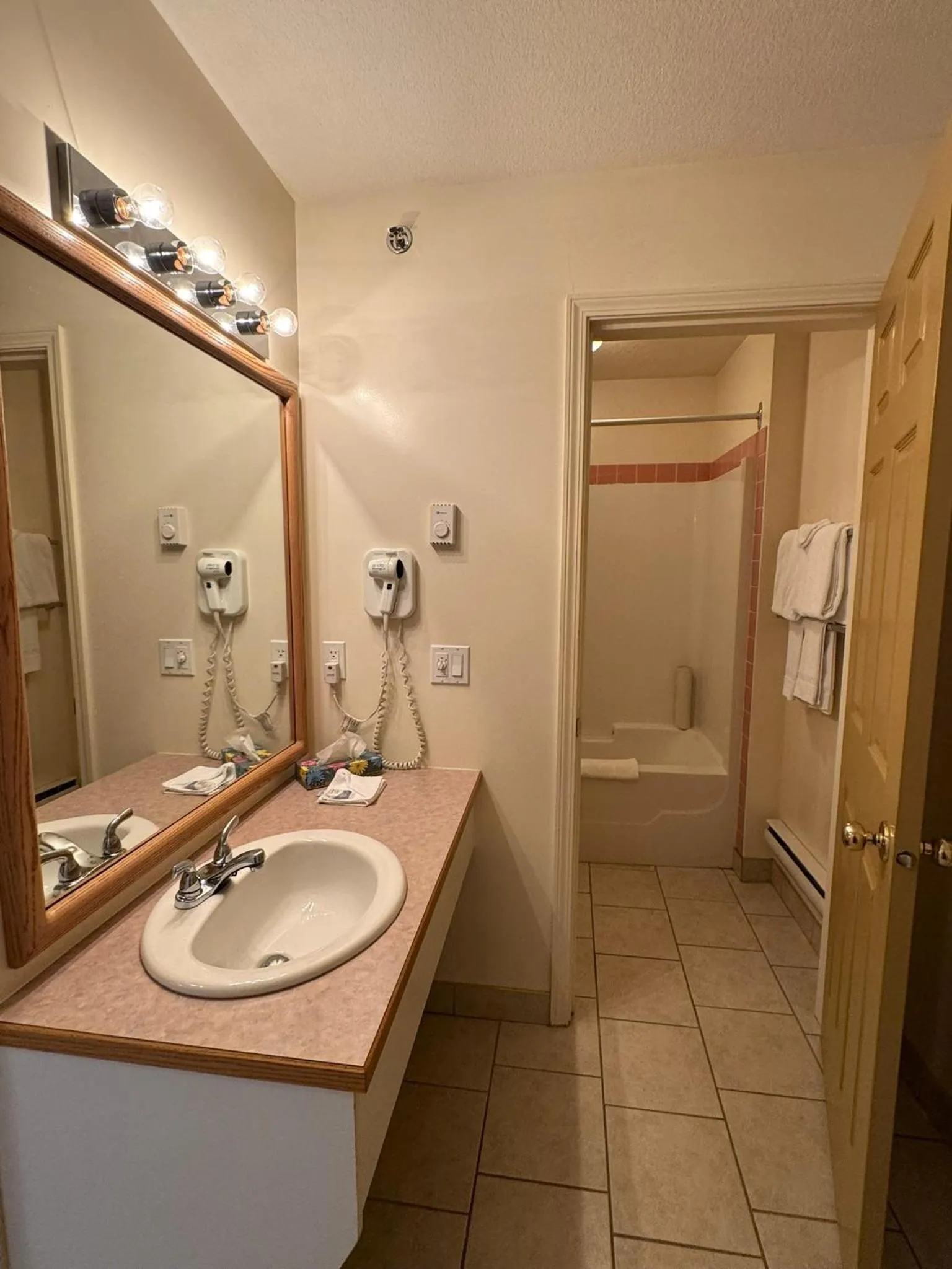 Bathroom in Western Budget Motel #3 Whitecourt