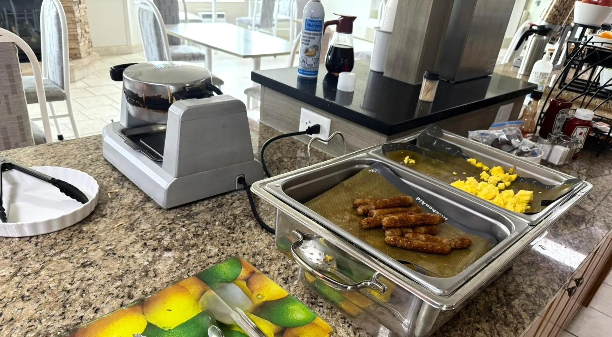 Breakfast in Western Budget Motel #3 Whitecourt