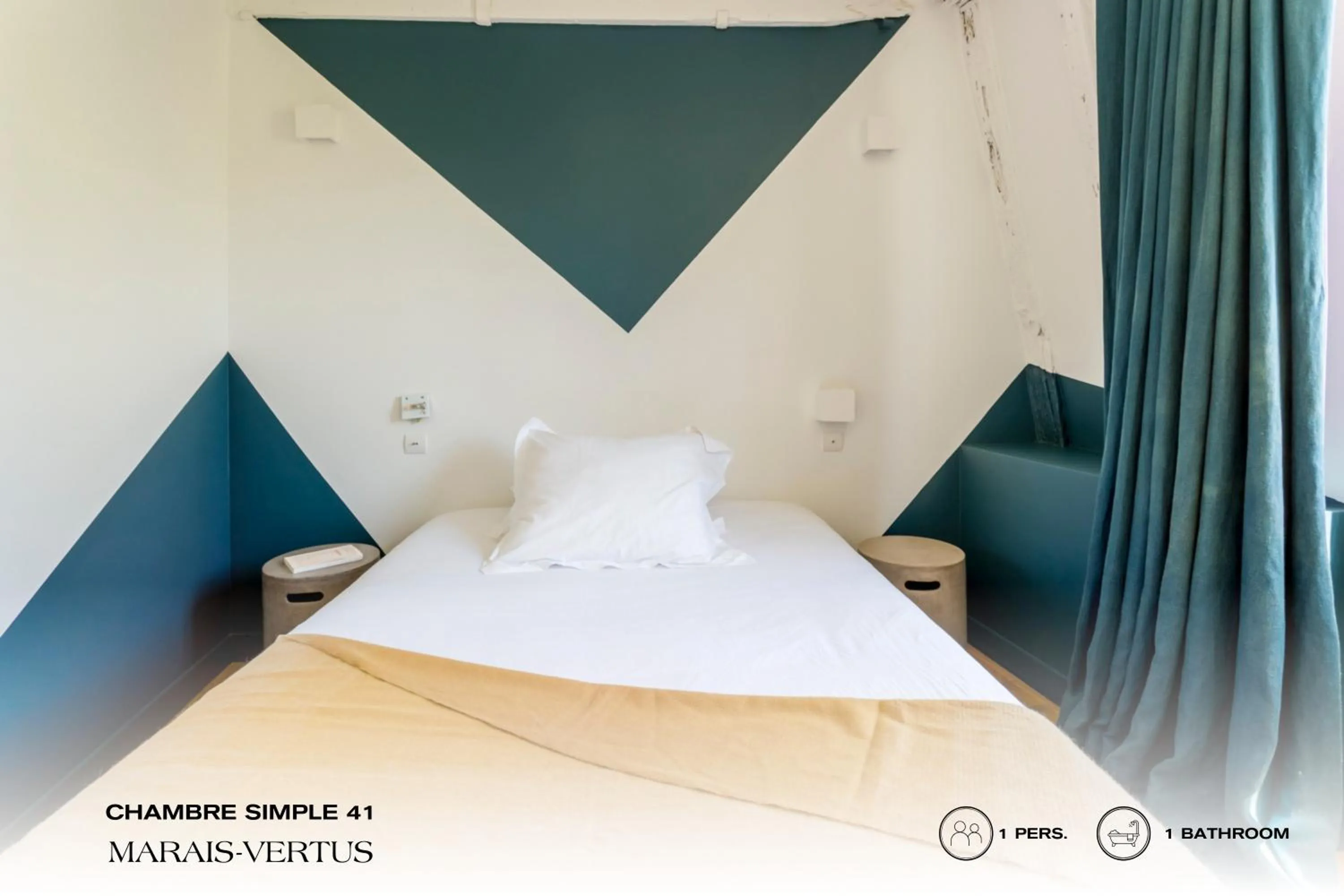 Bed in Beauquartier - Marais Vertus