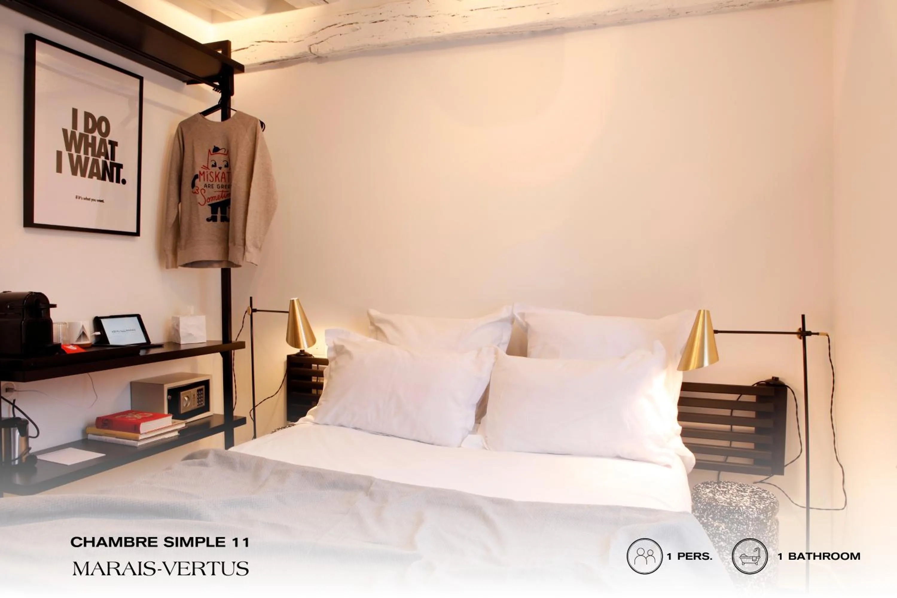 Bed in Beauquartier - Marais Vertus