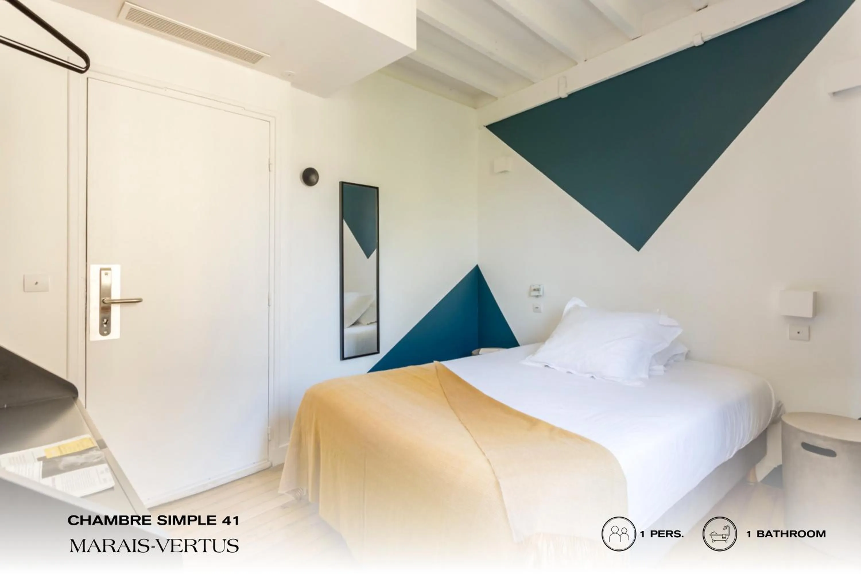 Bed in Beauquartier - Marais Vertus