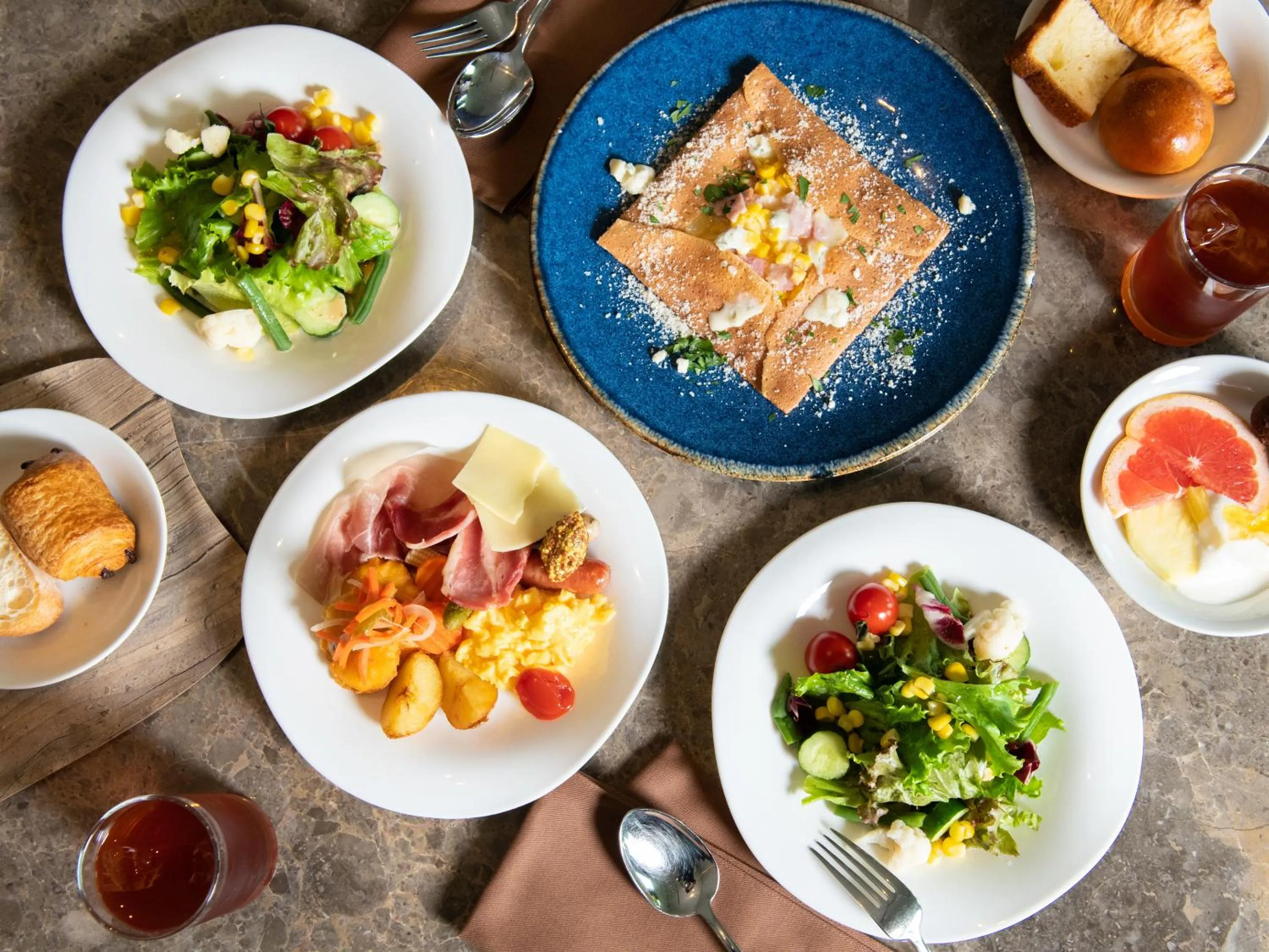 Breakfast in Mitsui Garden Hotel Ginza Premier