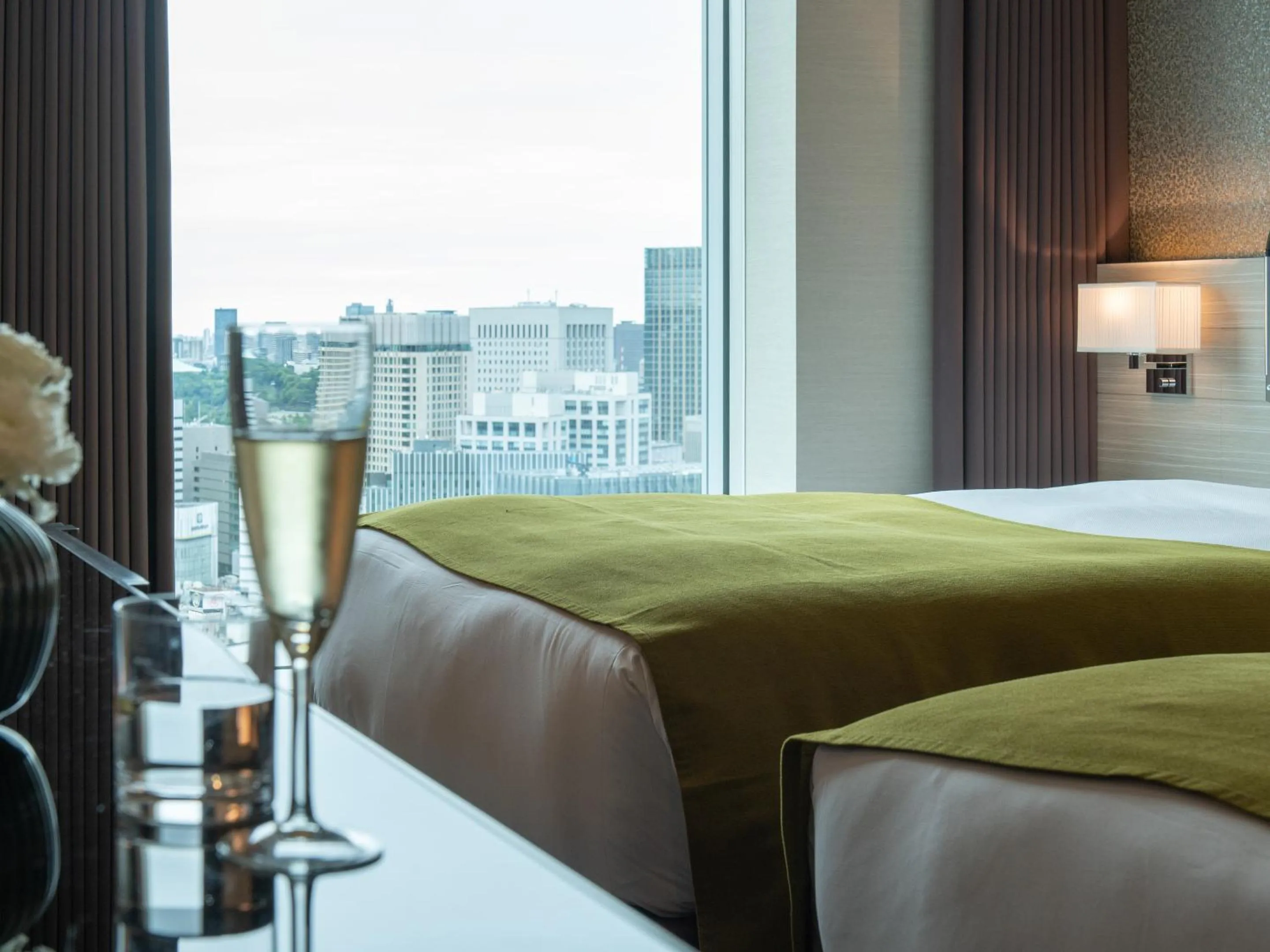 View (from property/room), Bed in Mitsui Garden Hotel Ginza Premier