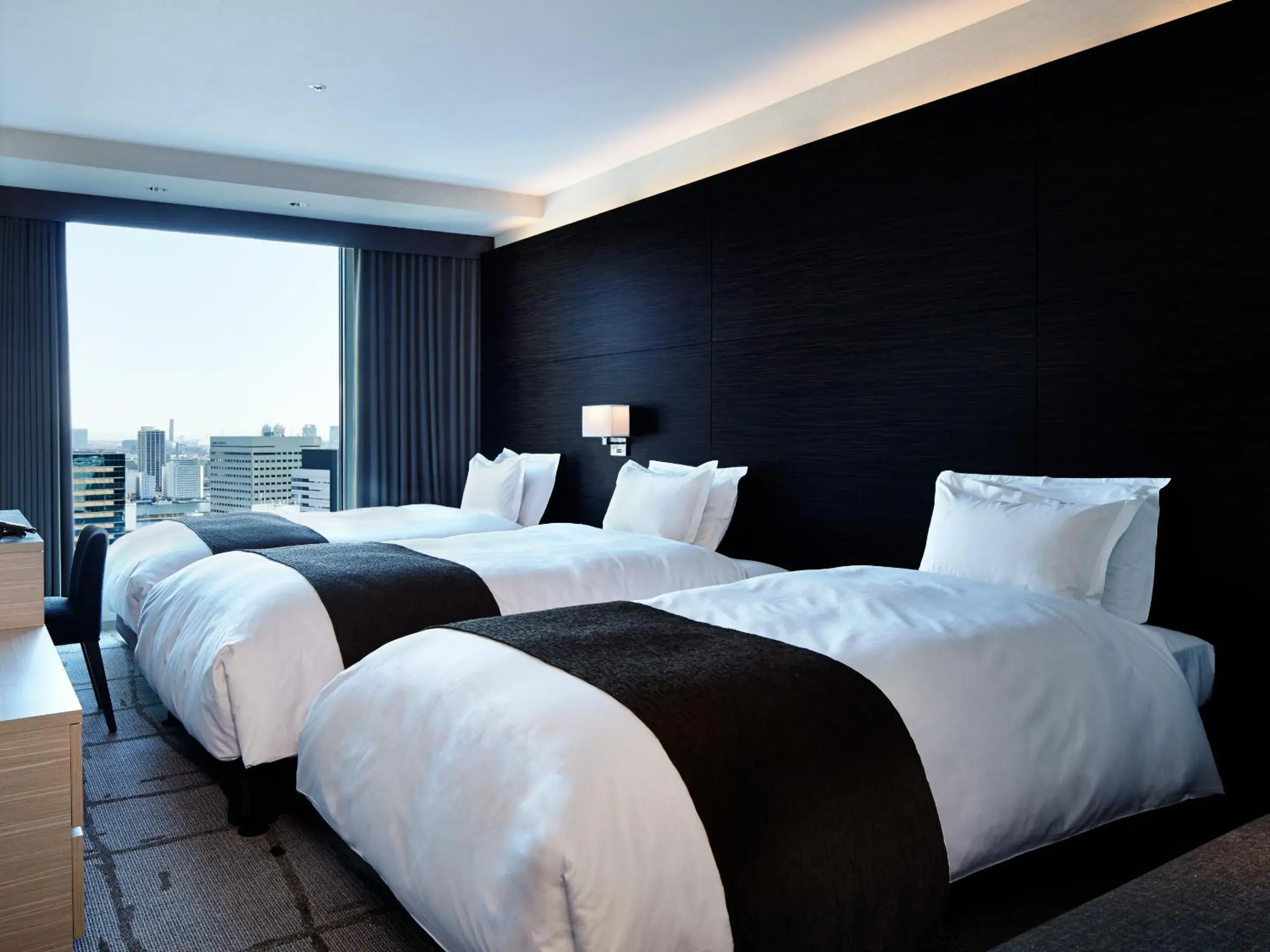 Photo of the whole room, Bed in Mitsui Garden Hotel Ginza Premier Photo of the whole room, Bed in Mitsui Garden Hotel Ginza Premier