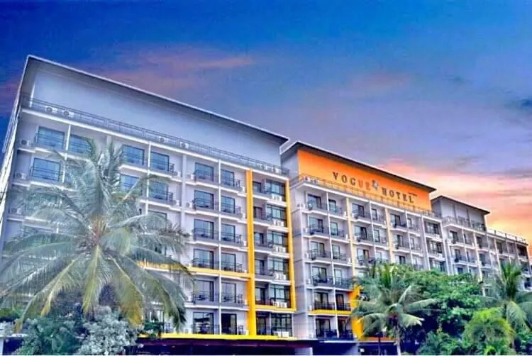 Property building in Vogue Pattaya Hotel