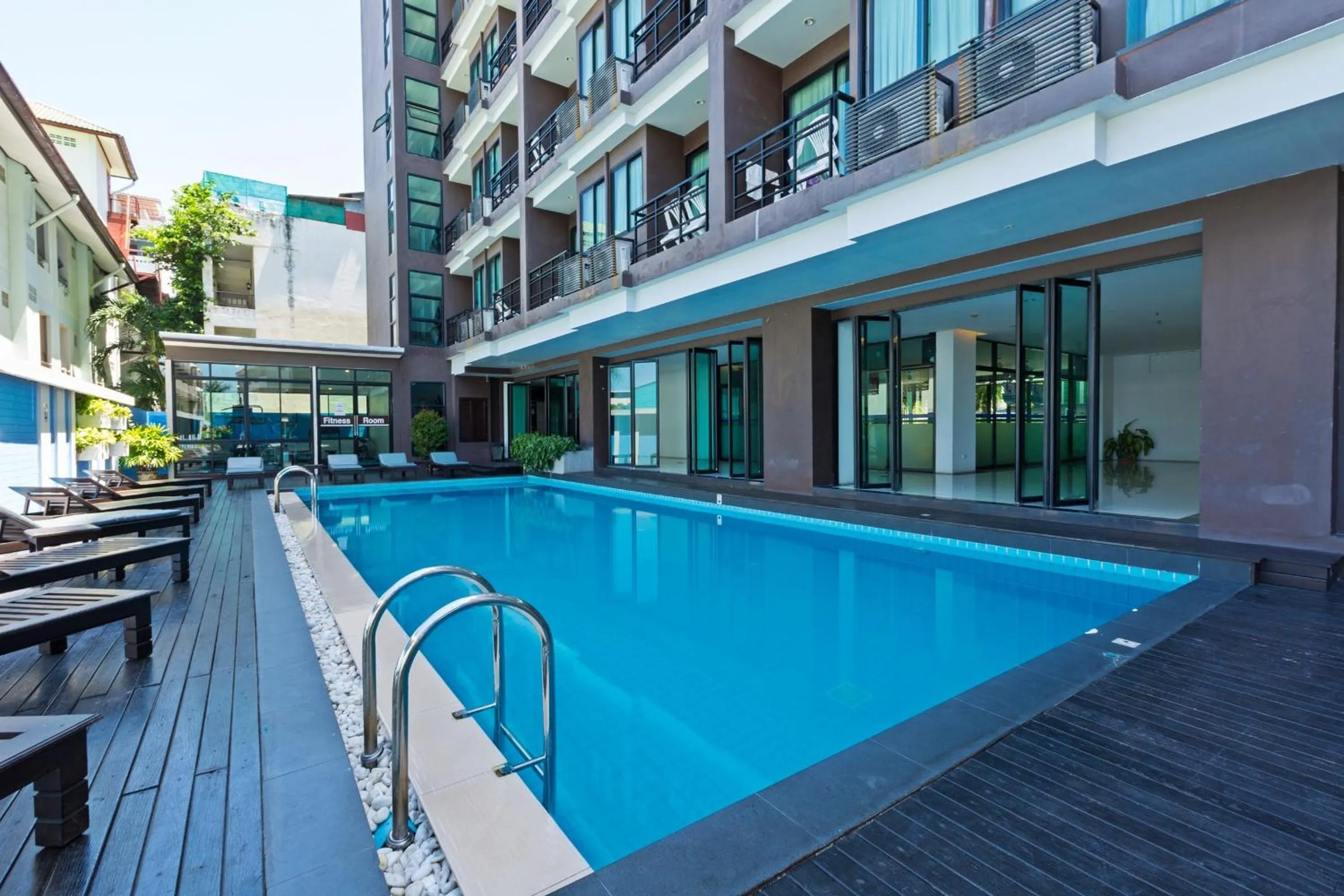 Property building in Vogue Pattaya Hotel