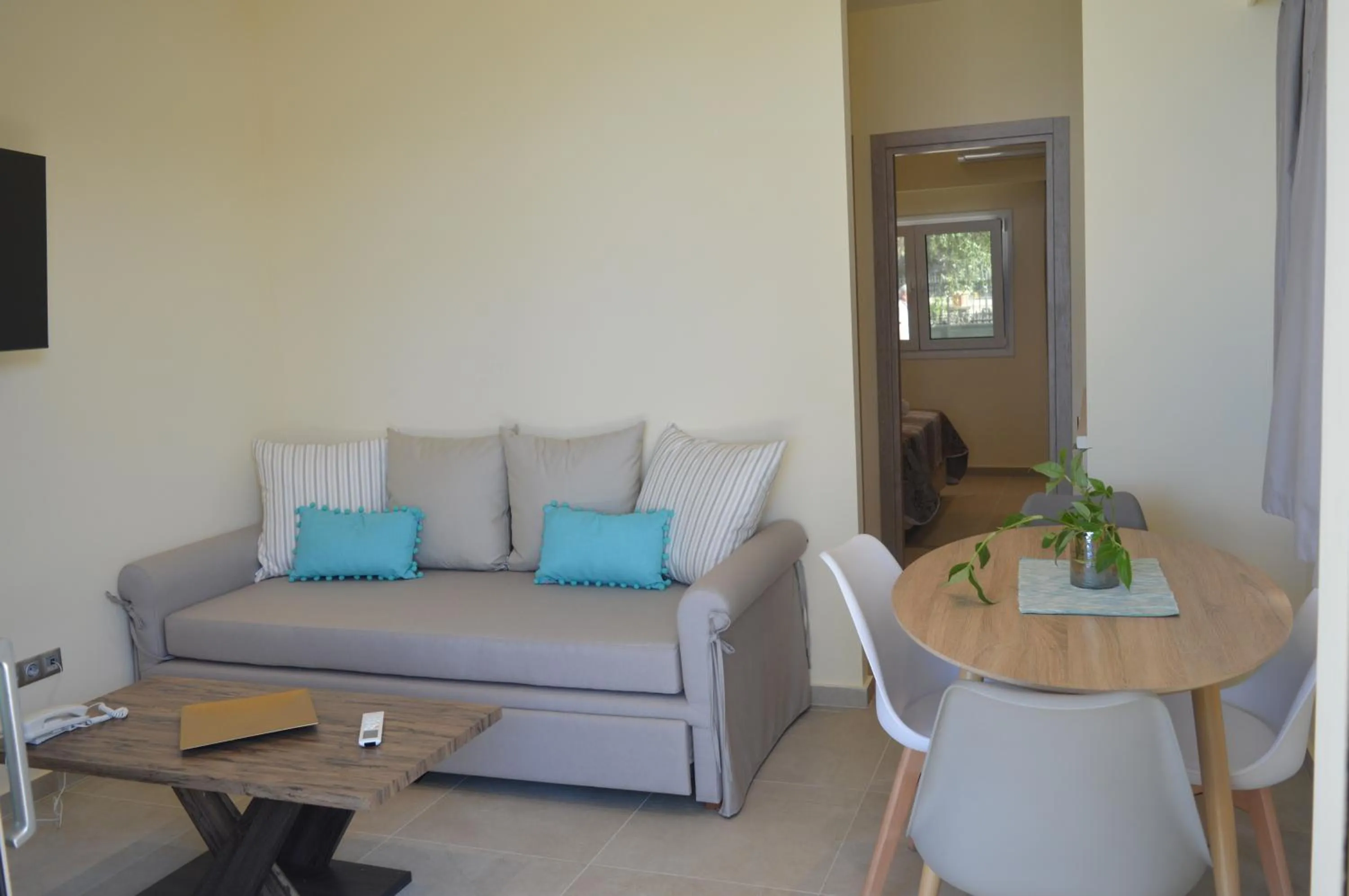 Seating area in Glyfada Beach Hotel