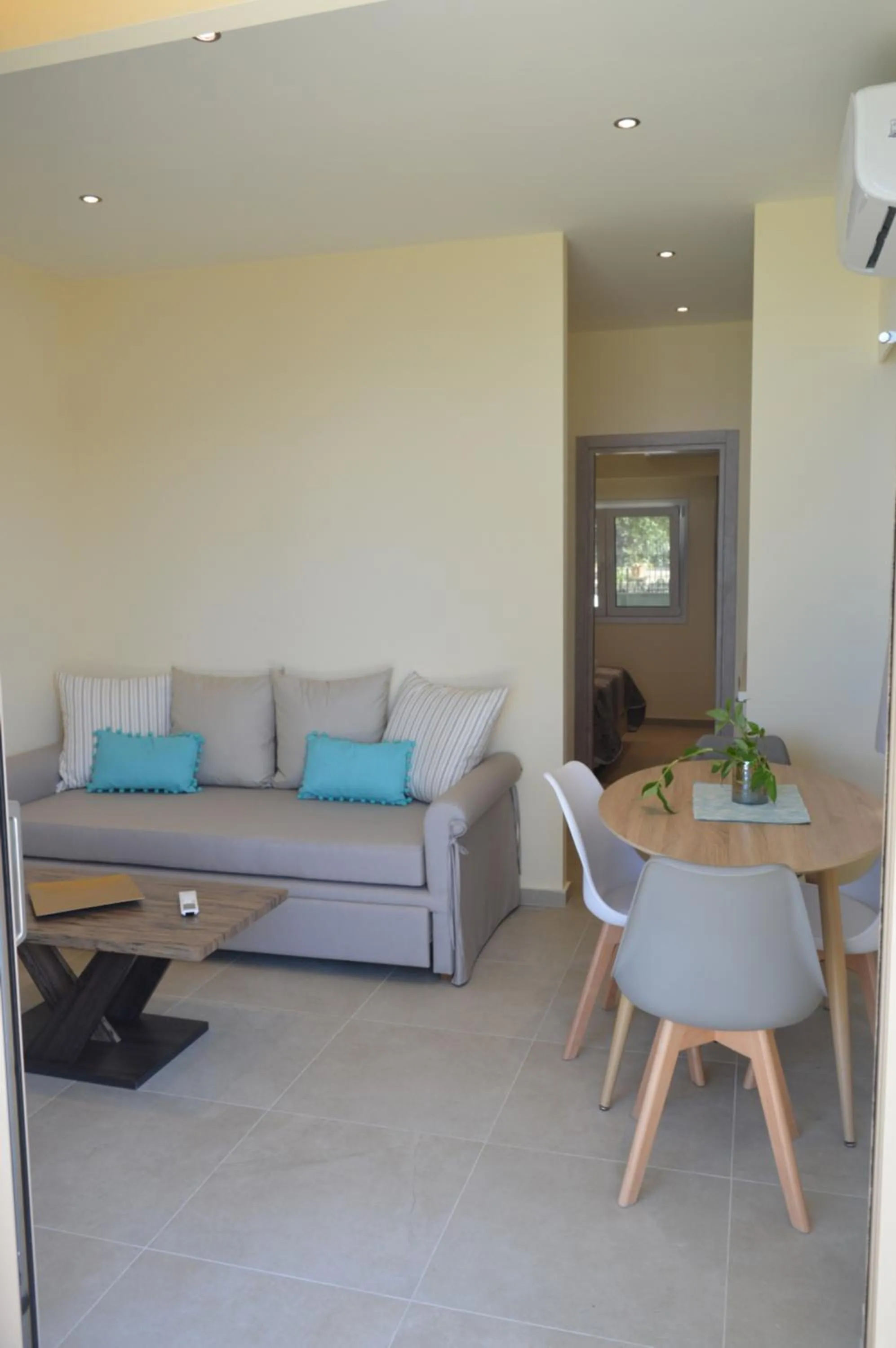 Seating area in Glyfada Beach Hotel