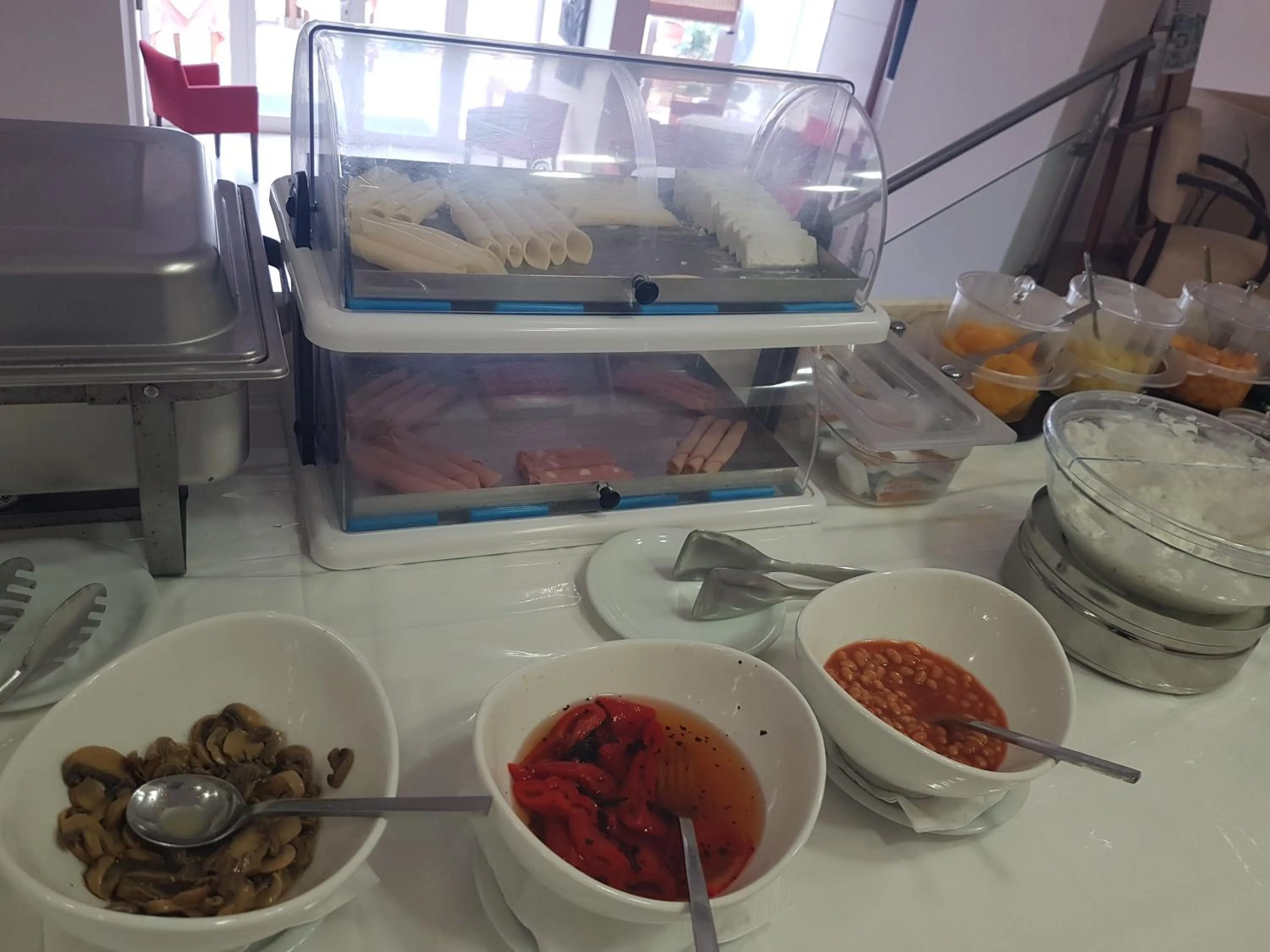 Buffet breakfast in Glyfada Beach Hotel