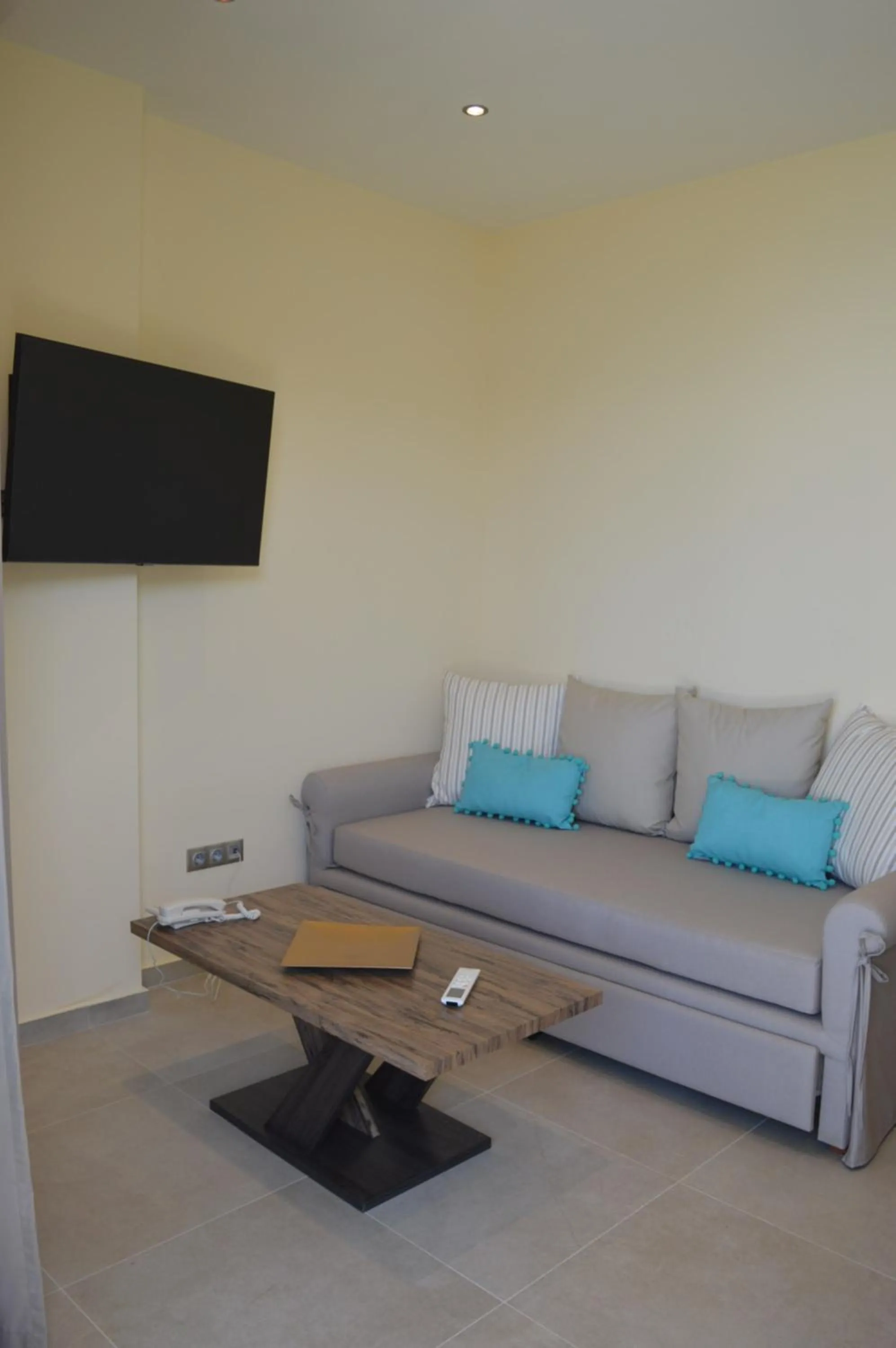 Seating area in Glyfada Beach Hotel