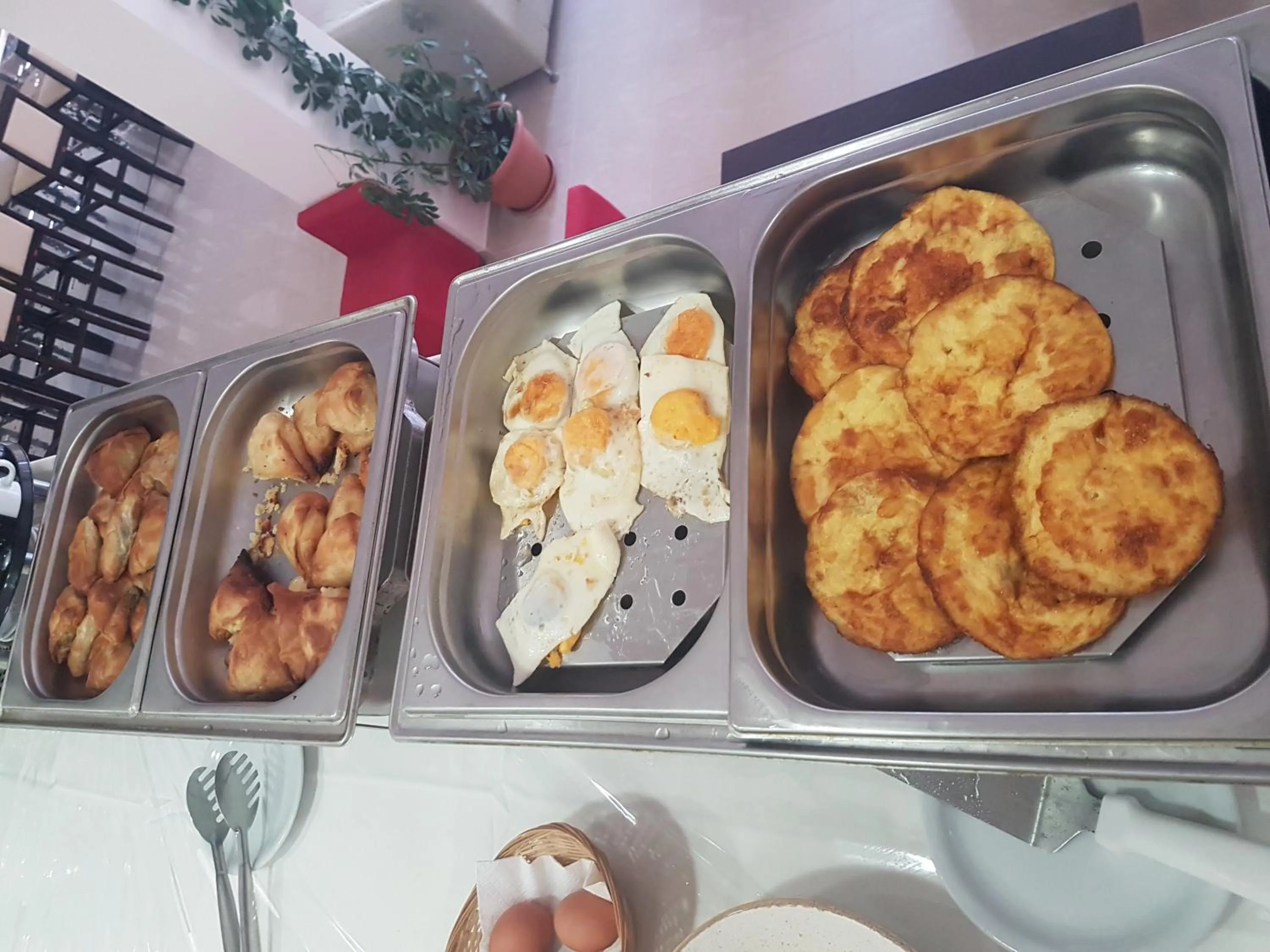 Buffet breakfast in Glyfada Beach Hotel