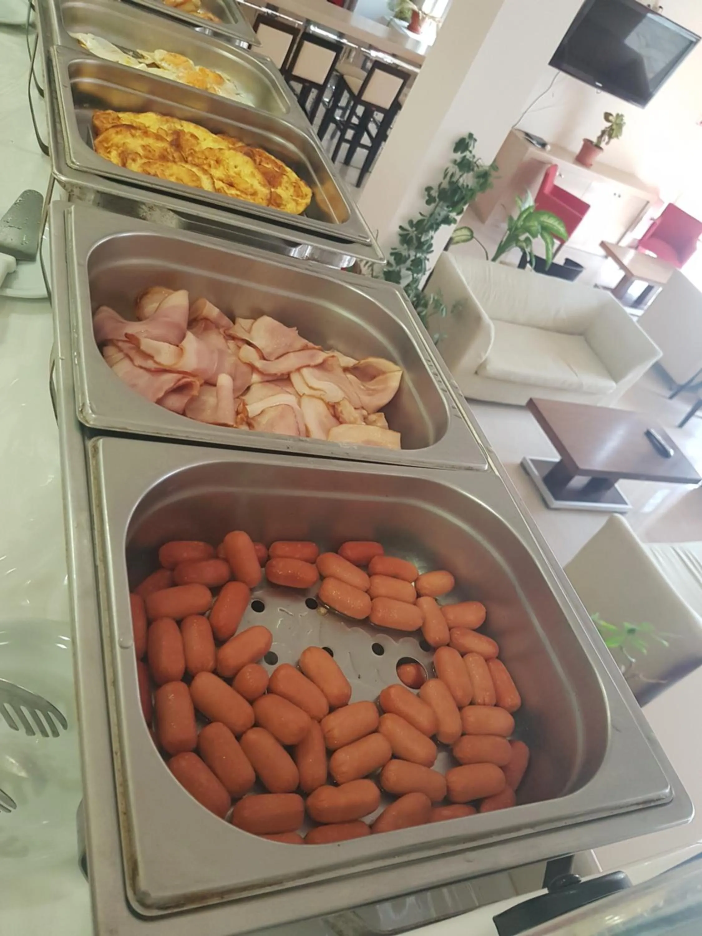 Buffet breakfast in Glyfada Beach Hotel