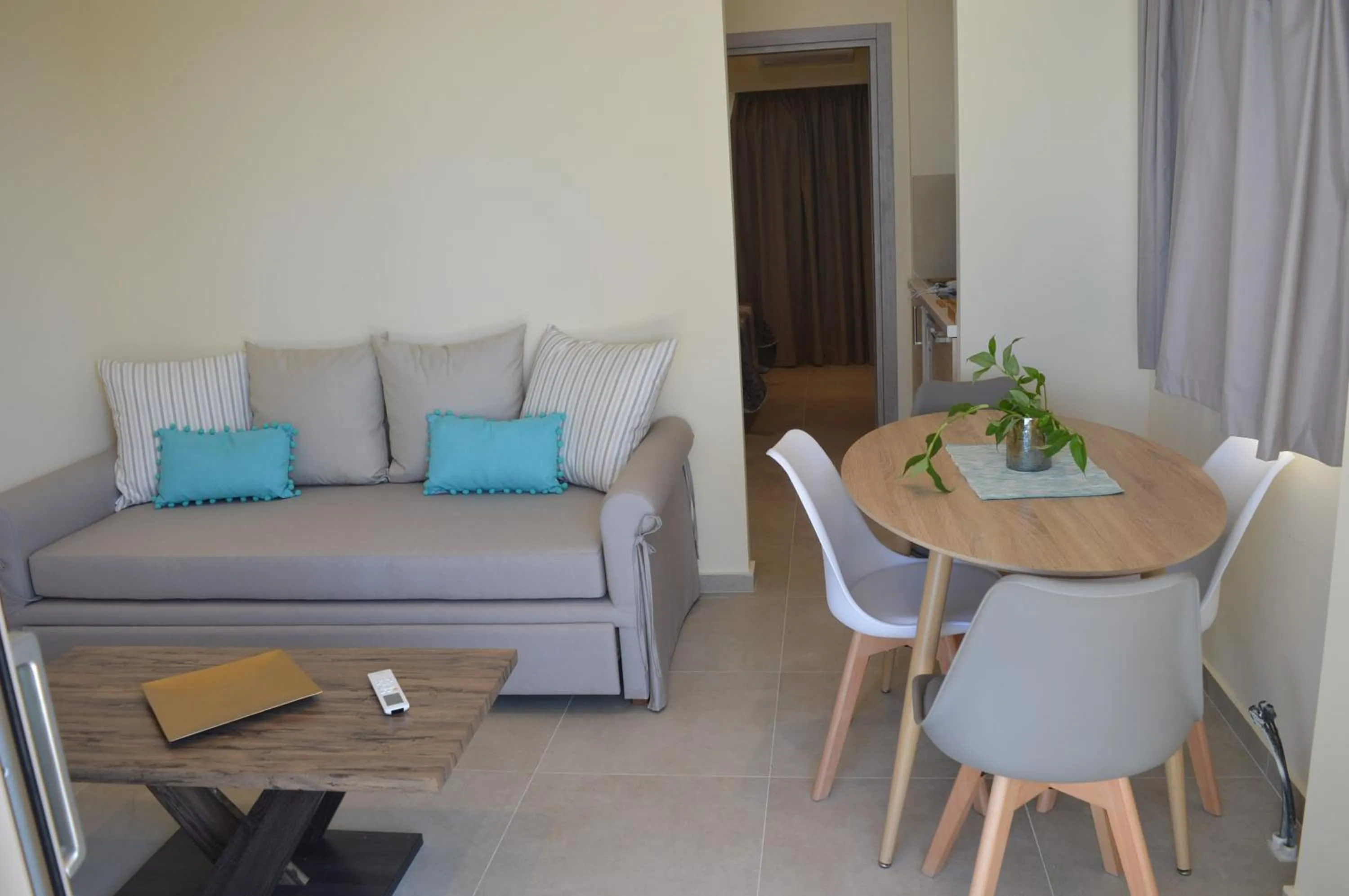 Seating area in Glyfada Beach Hotel