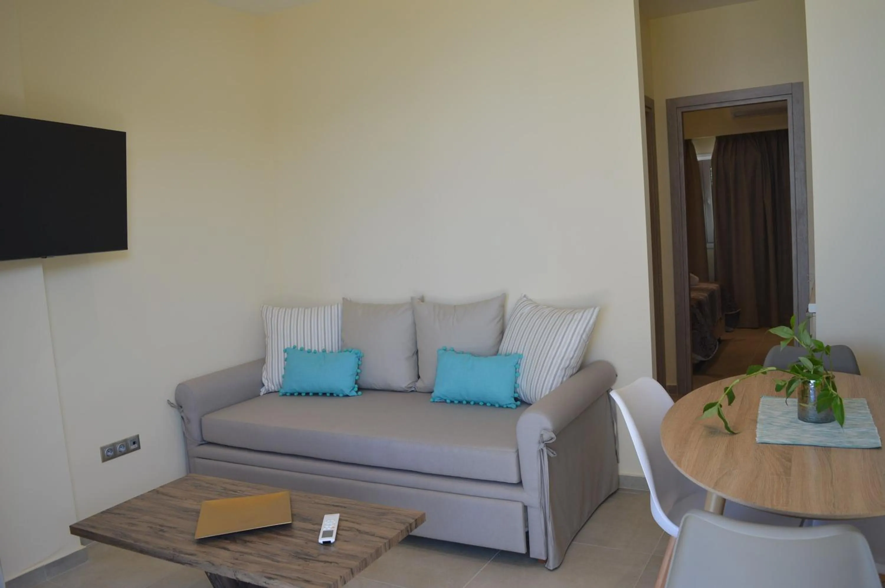 Seating area in Glyfada Beach Hotel