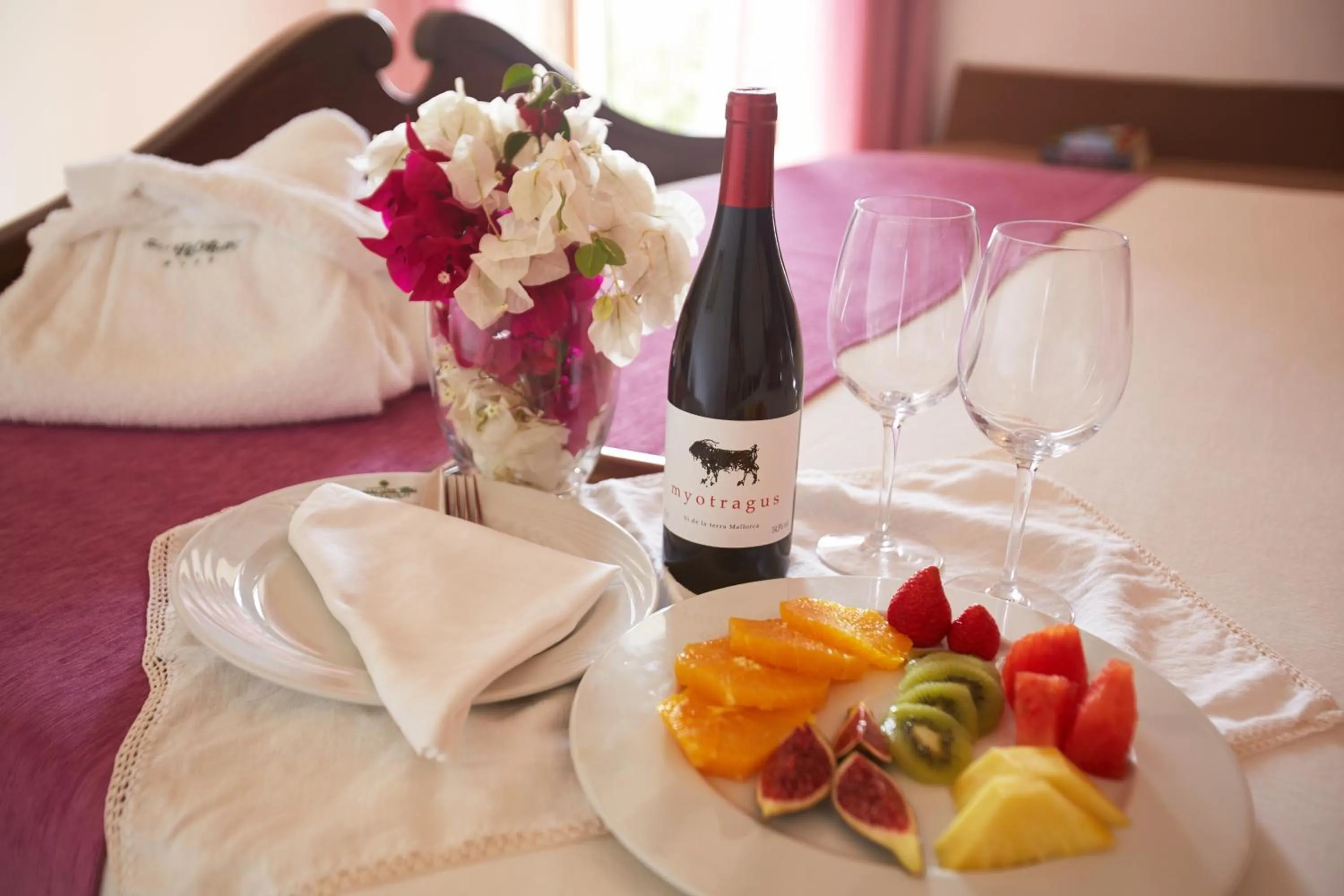 Food and drinks in Hotel Son Trobat Wellness & Spa