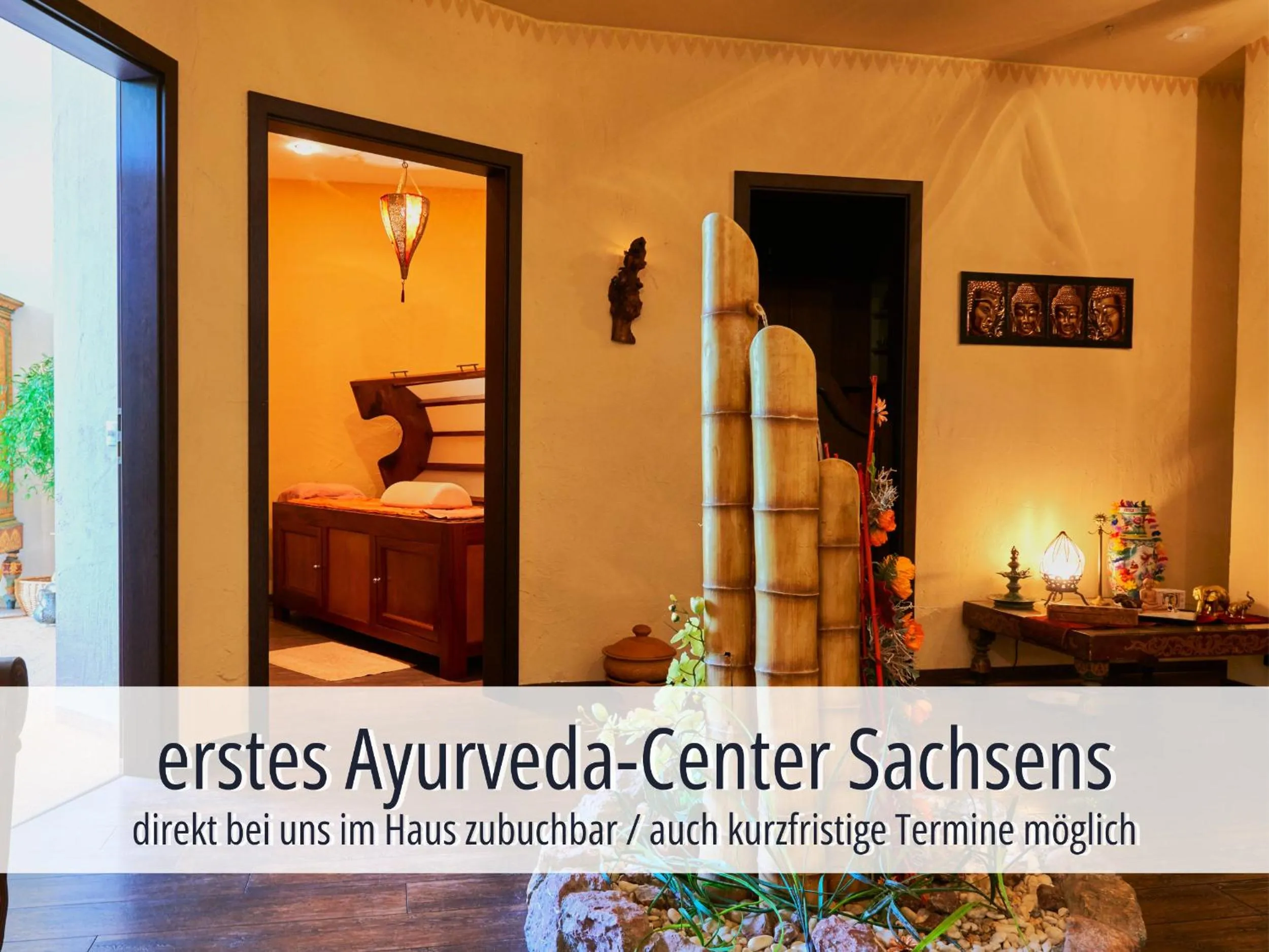 Hotel Am Kurhaus mit erstem Ayurveda Center Sachsens - direkt am Gesundheitsbad ACTINON & Kurpark