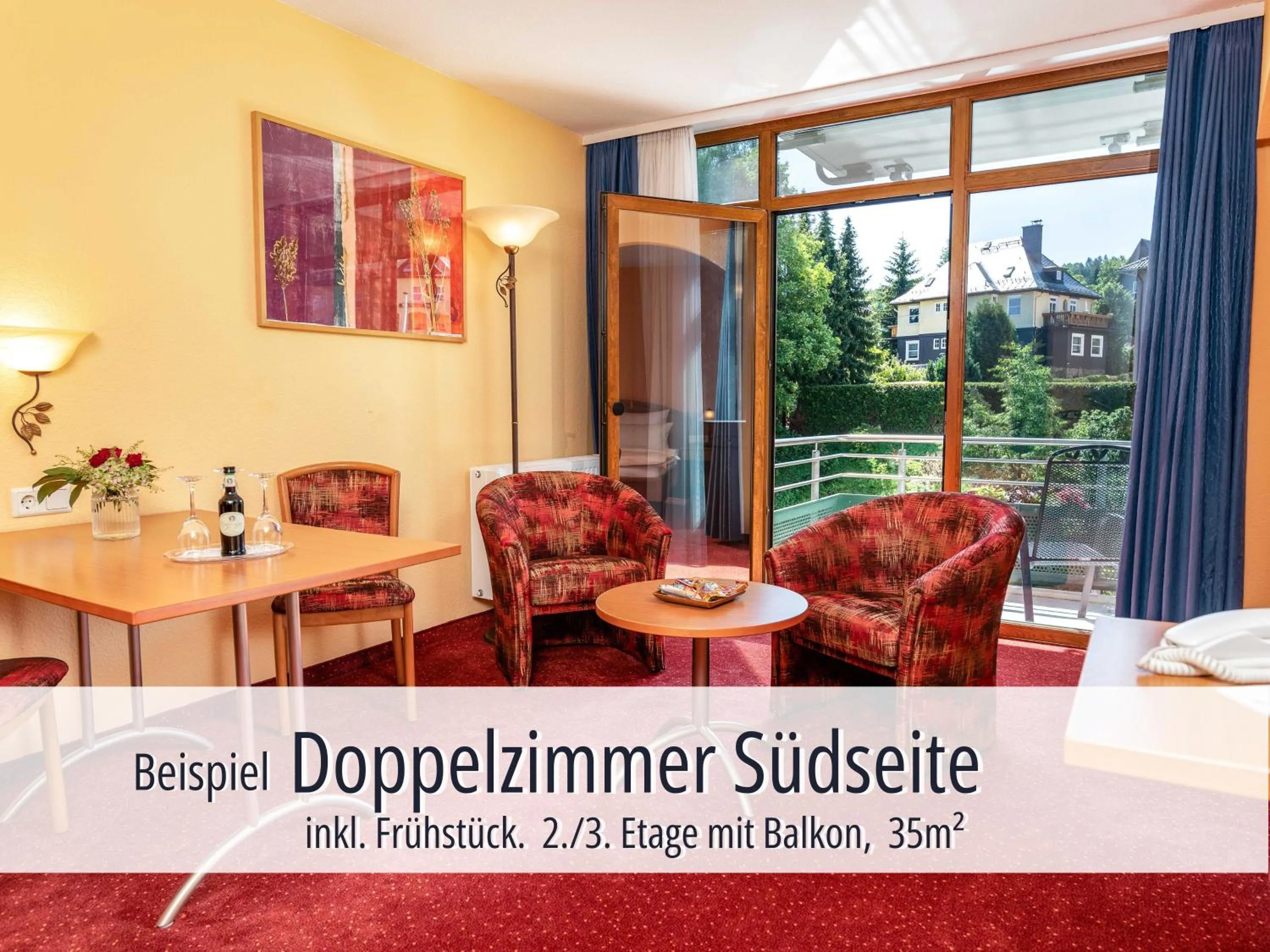 Hotel Am Kurhaus mit erstem Ayurveda Center Sachsens - direkt am Gesundheitsbad ACTINON & Kurpark