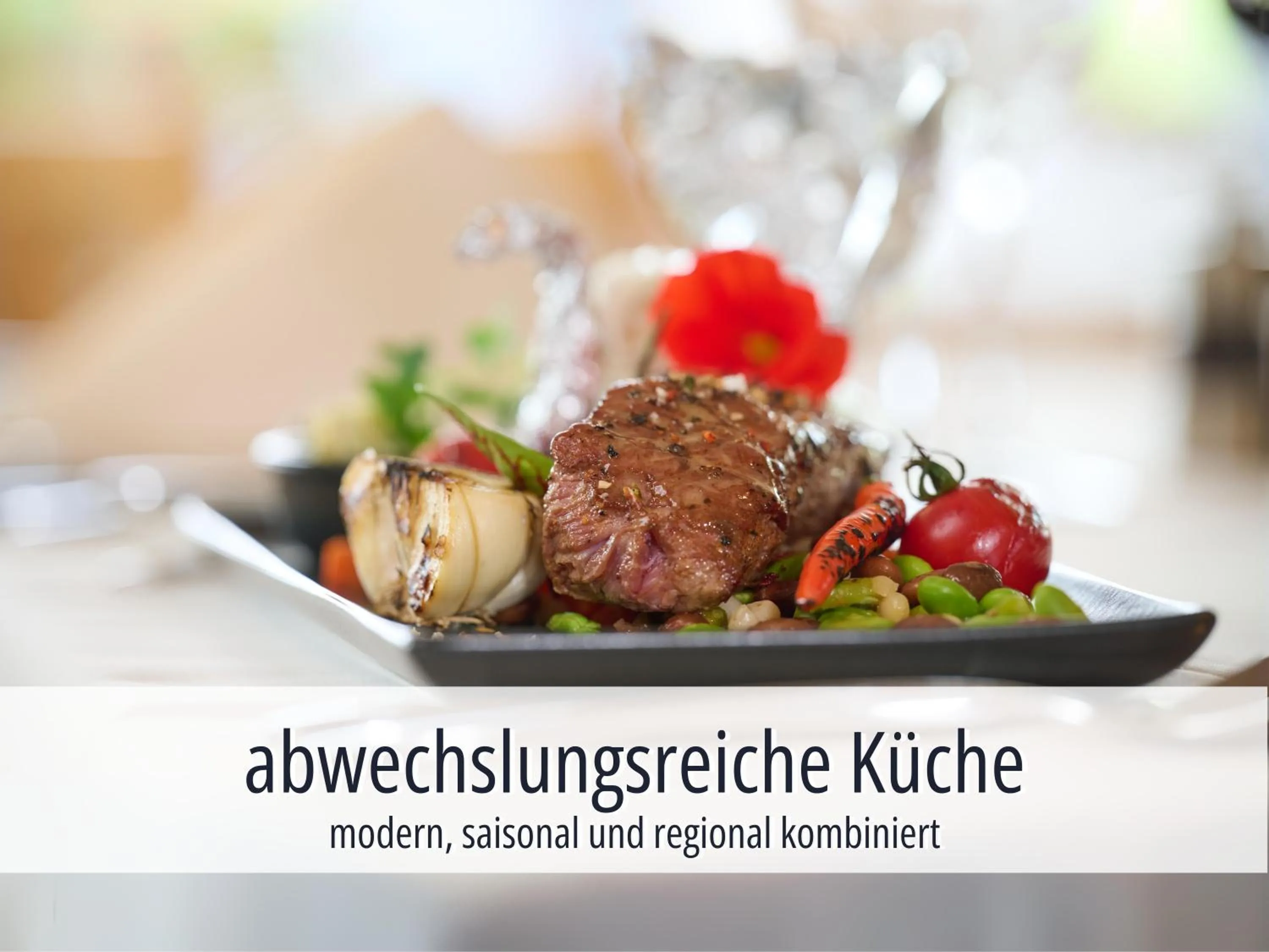 Food and drinks in Hotel Am Kurhaus mit erstem Ayurveda Center Sachsens - direkt am Gesundheitsbad ACTINON & Kurpark