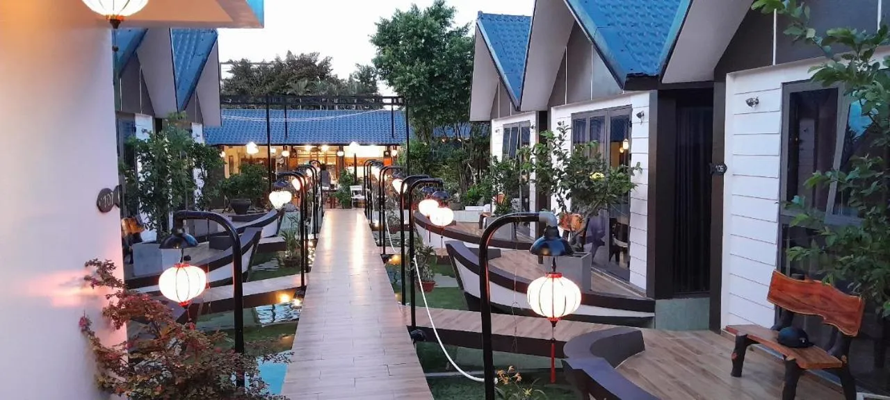 Garden in Coco Bungalows Hoi An