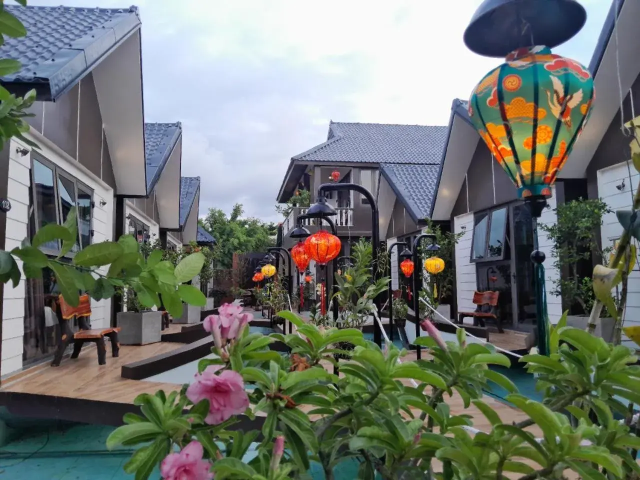 Property building in Coco Bungalows Hoi An Property building in Coco Bungalows Hoi An